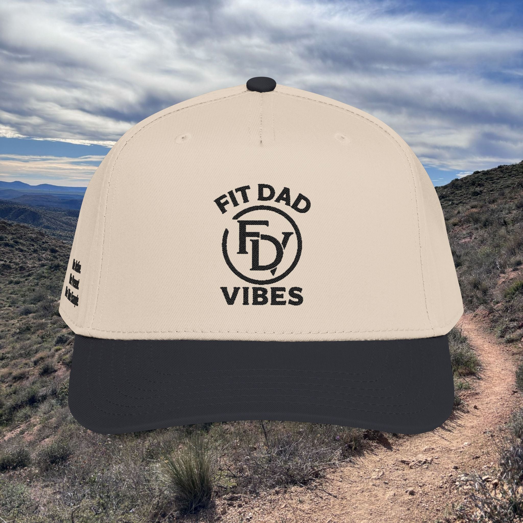 Fit Dad Vibes Two-Tone Cap