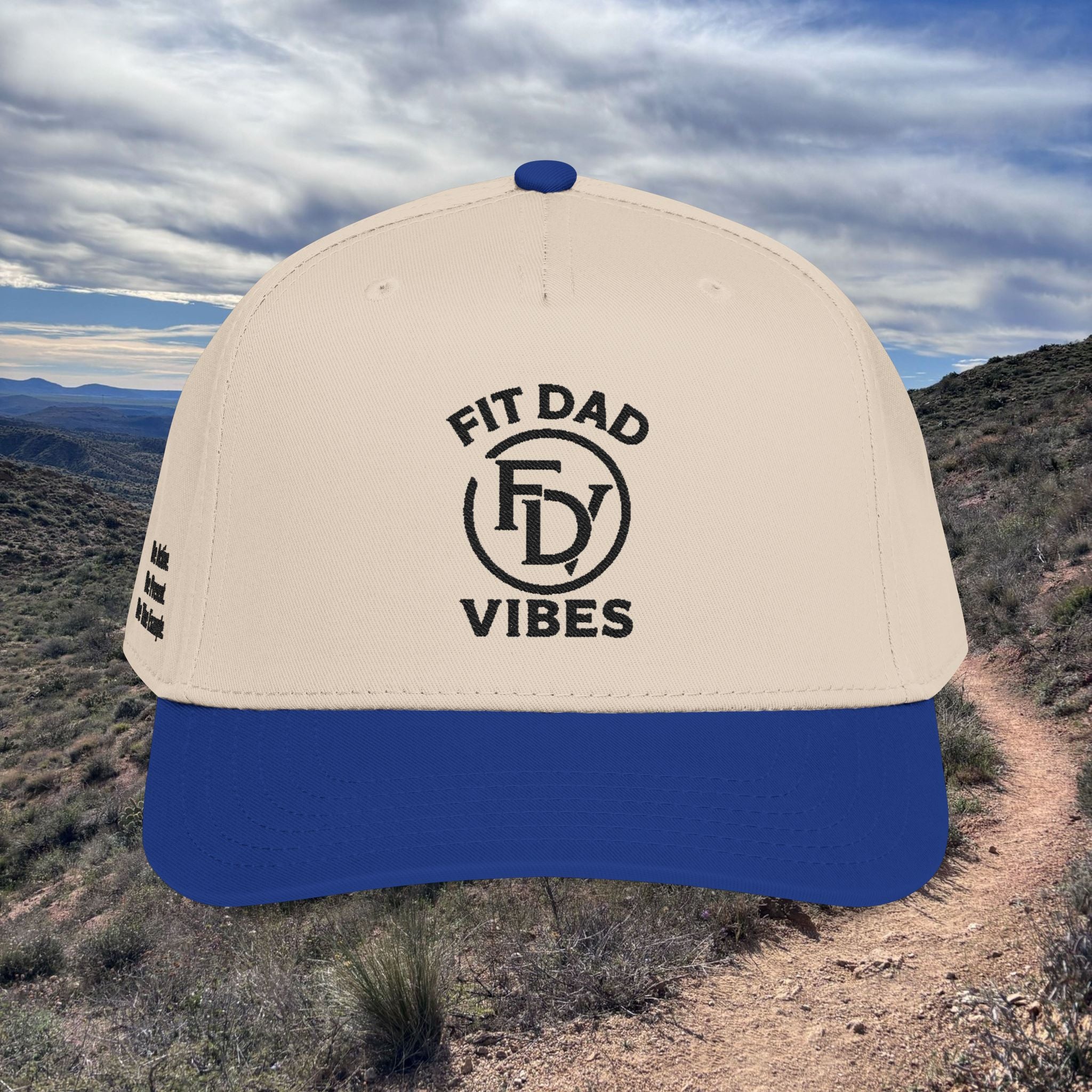 Fit Dad Vibes Two-Tone Cap