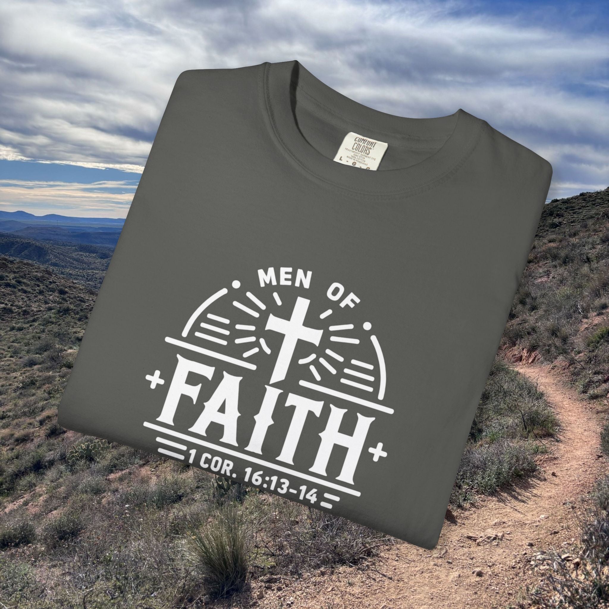 Men Of Faith Cotton T-Shirt