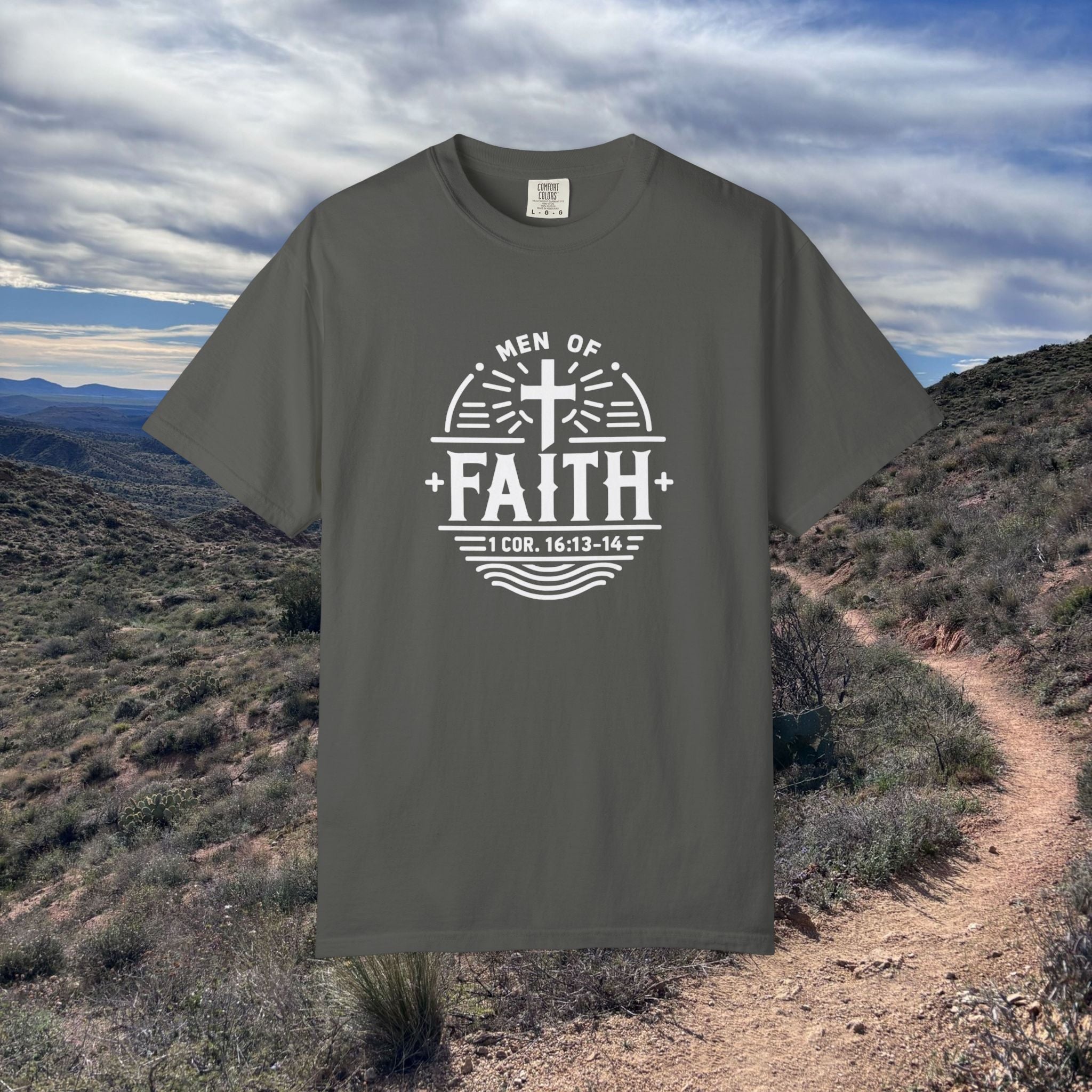 Men Of Faith Cotton T-Shirt