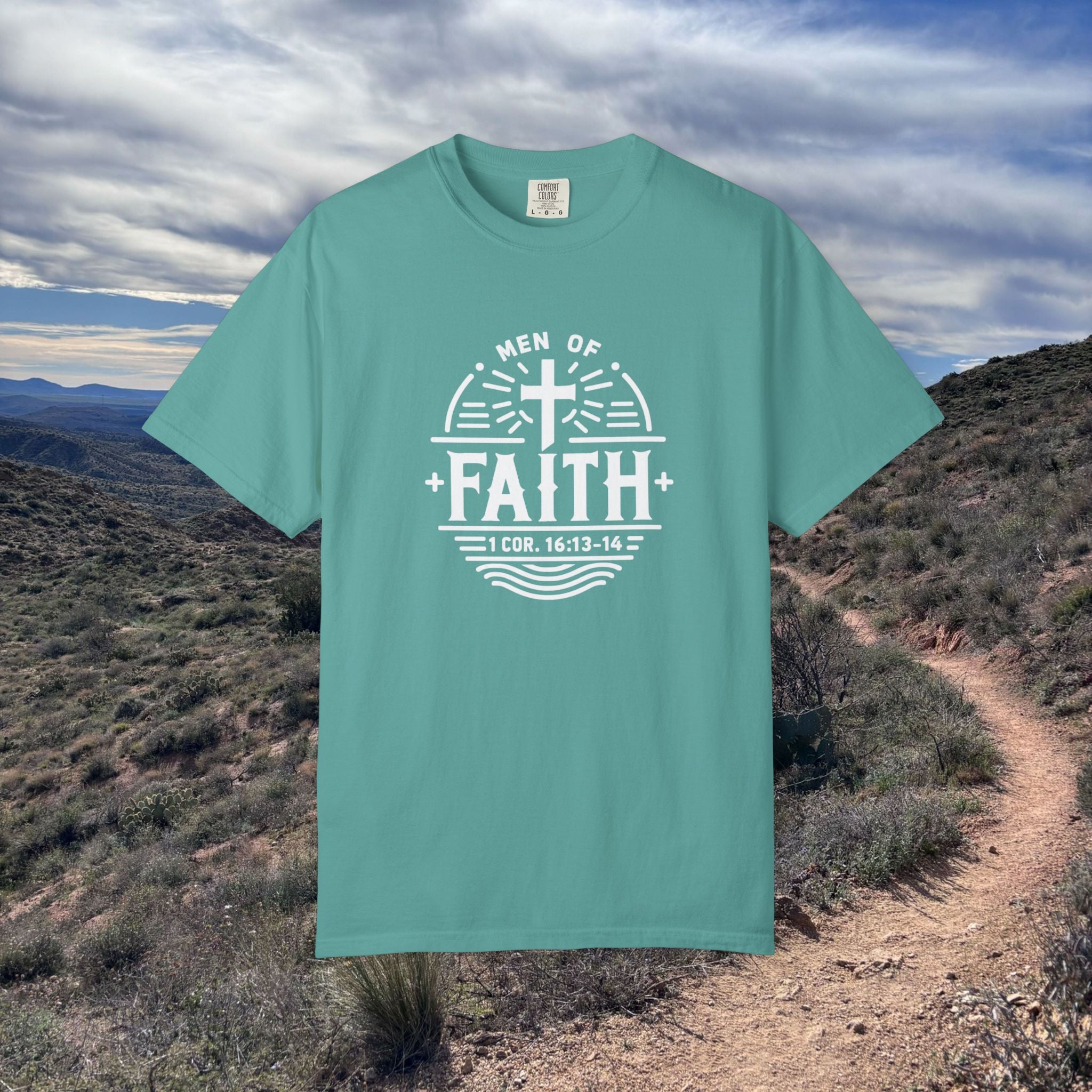 Men Of Faith Cotton T-Shirt