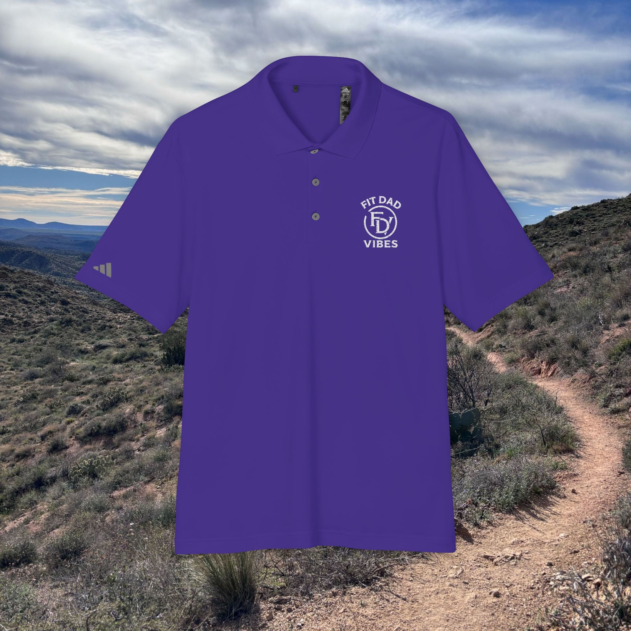 Fit Dad Vibes Adidas Performance Golf Polo