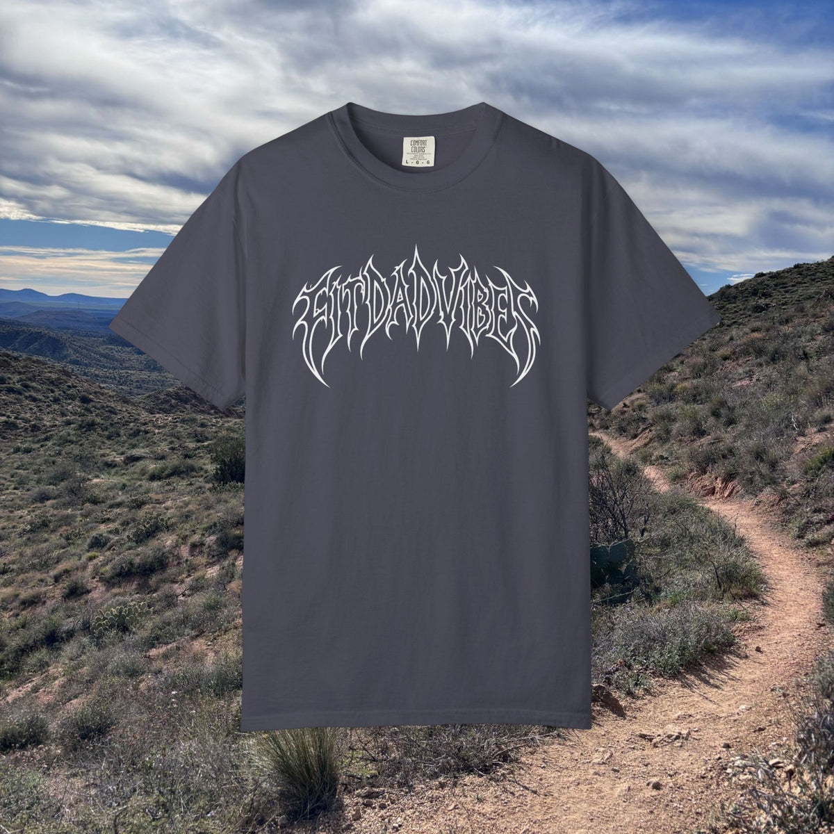 Fit Dad Vibes Metal Tee