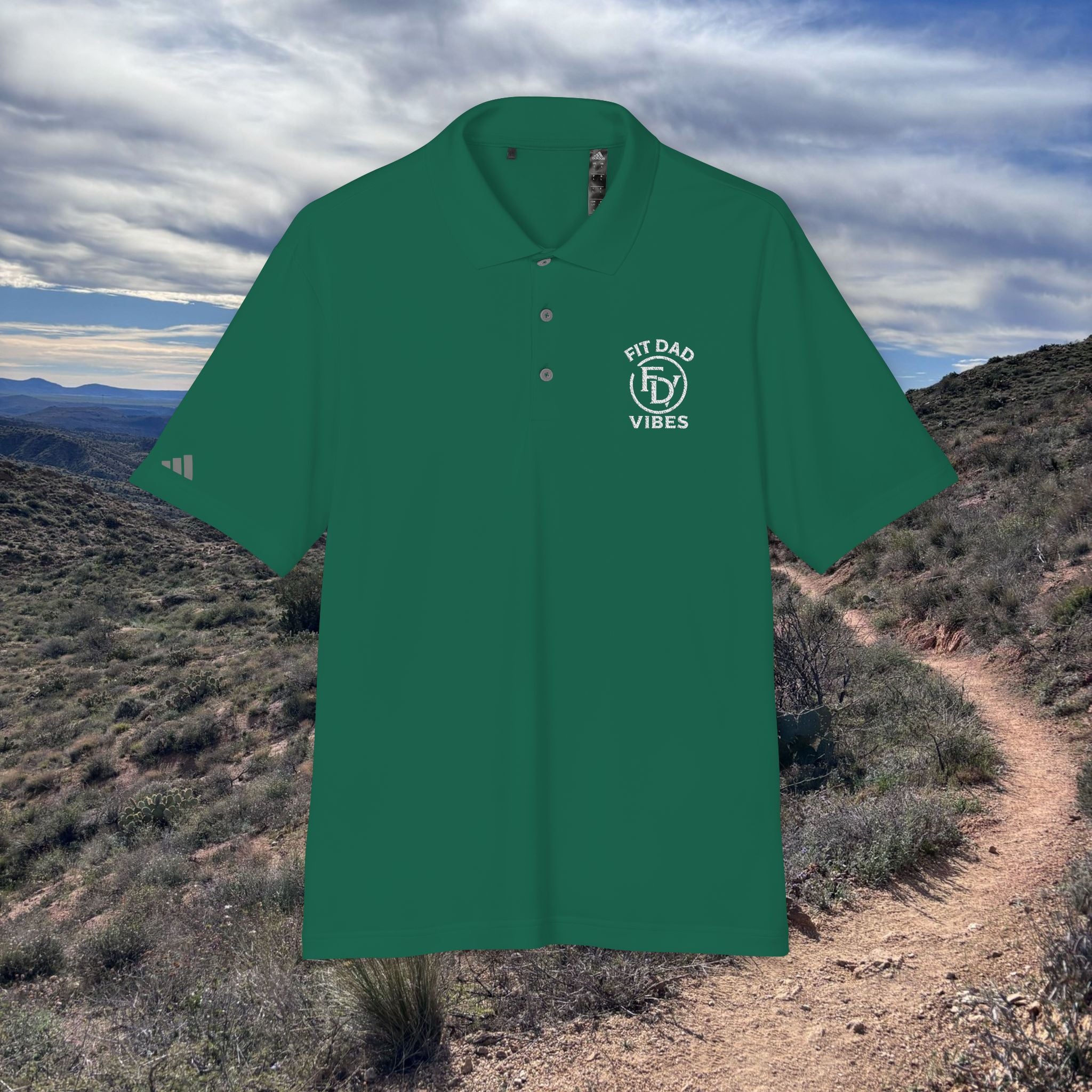 Fit Dad Vibes Adidas Performance Golf Polo