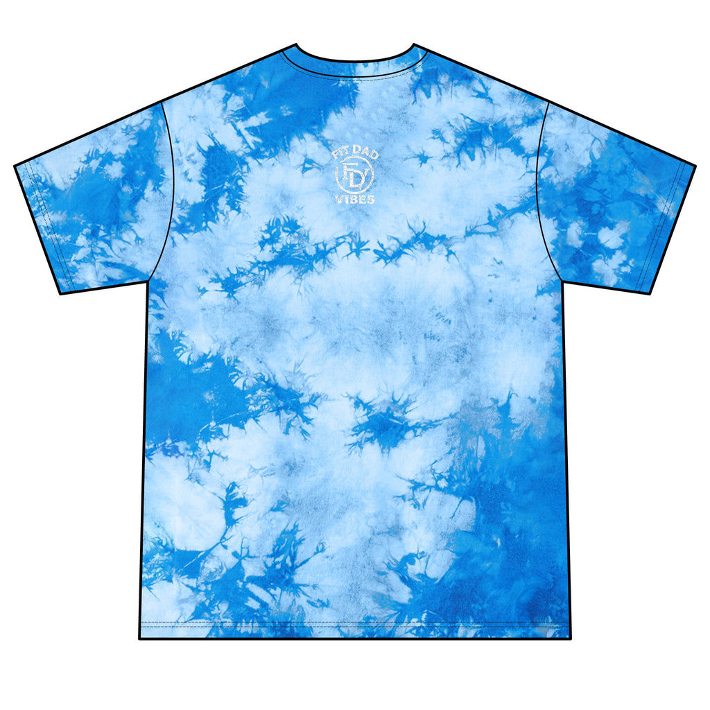 Lift Heavy, Run Far, Pray Hard Tie-Dye Tee