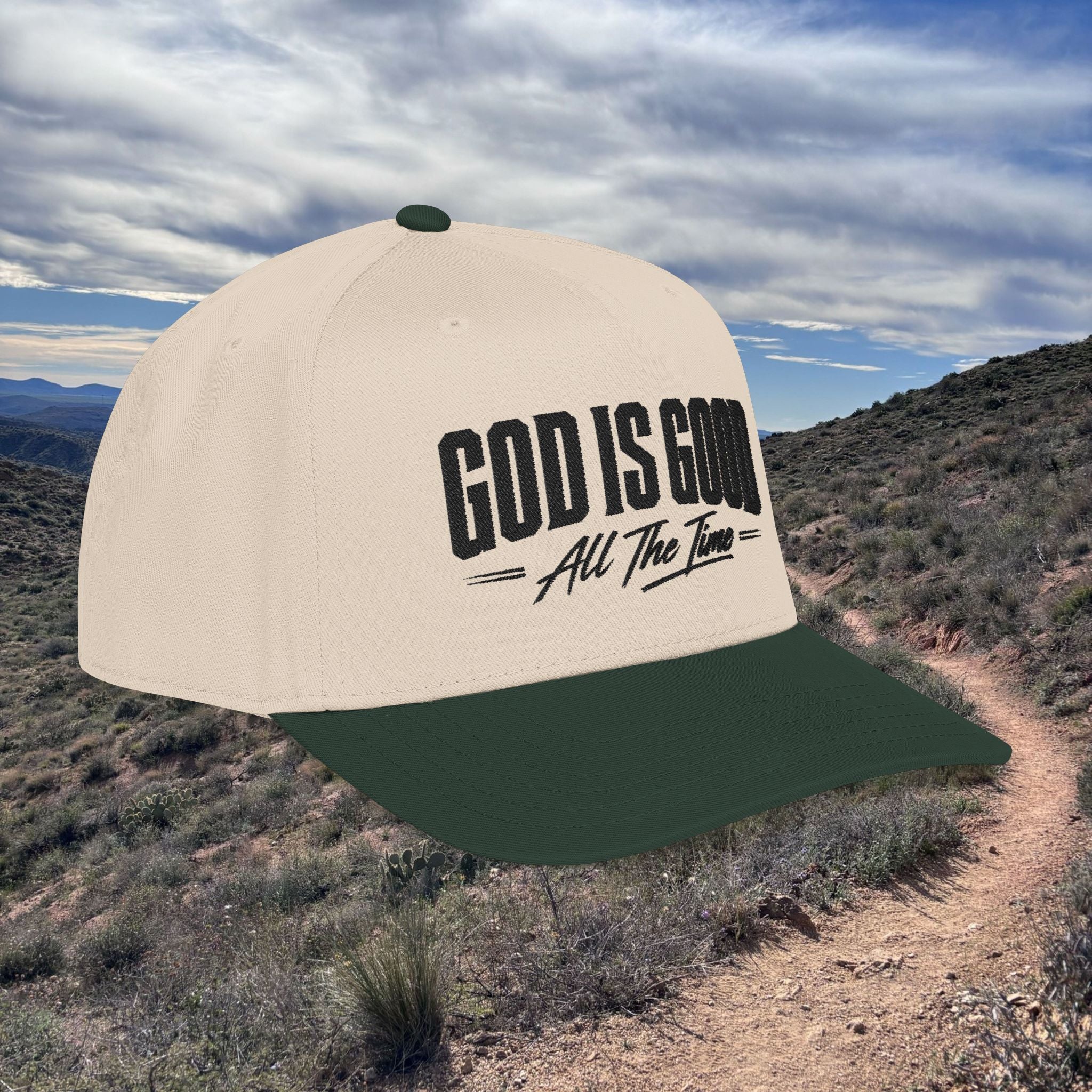 God Is Good All The Time Two-Tone Cap