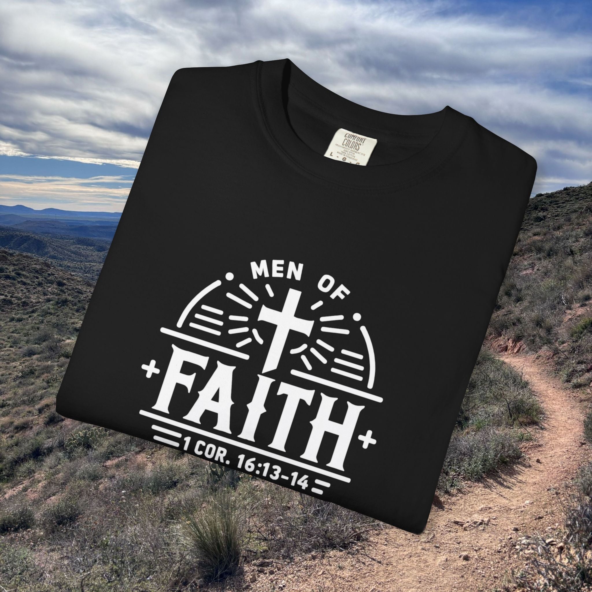 Men Of Faith Cotton T-Shirt