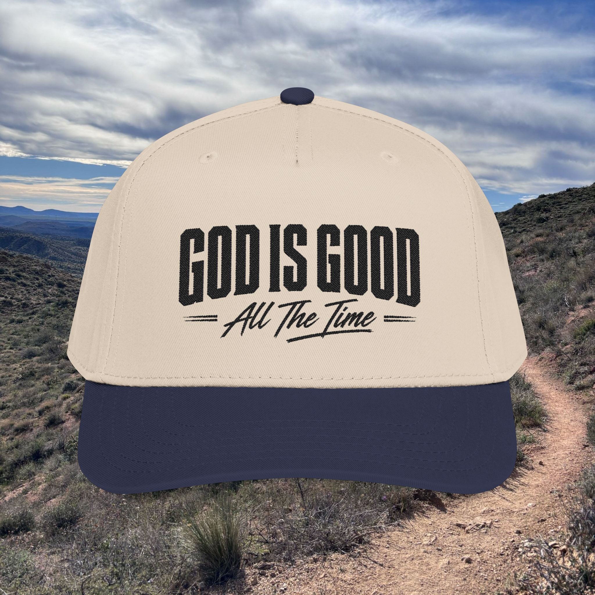God Is Good All The Time Two-Tone Cap