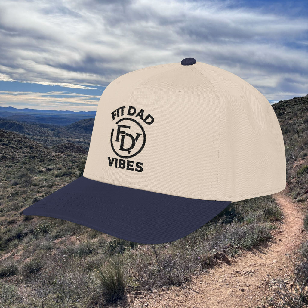 Fit Dad Vibes Two-Tone Cap