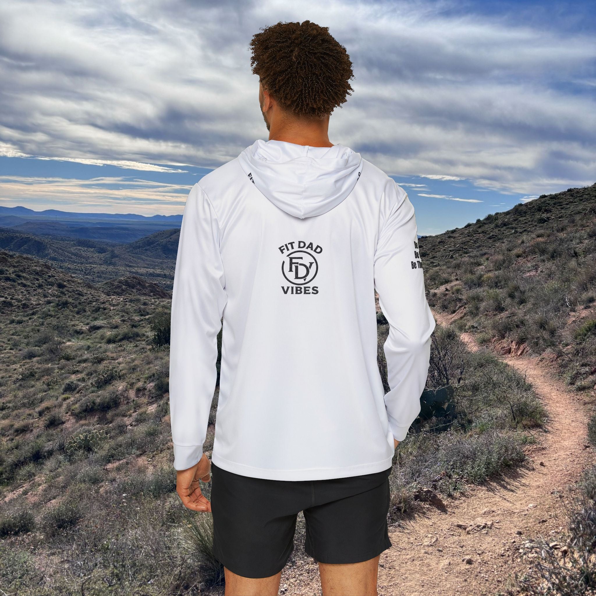Fit Dad Vibes Running Club UPF 50 Hoodie