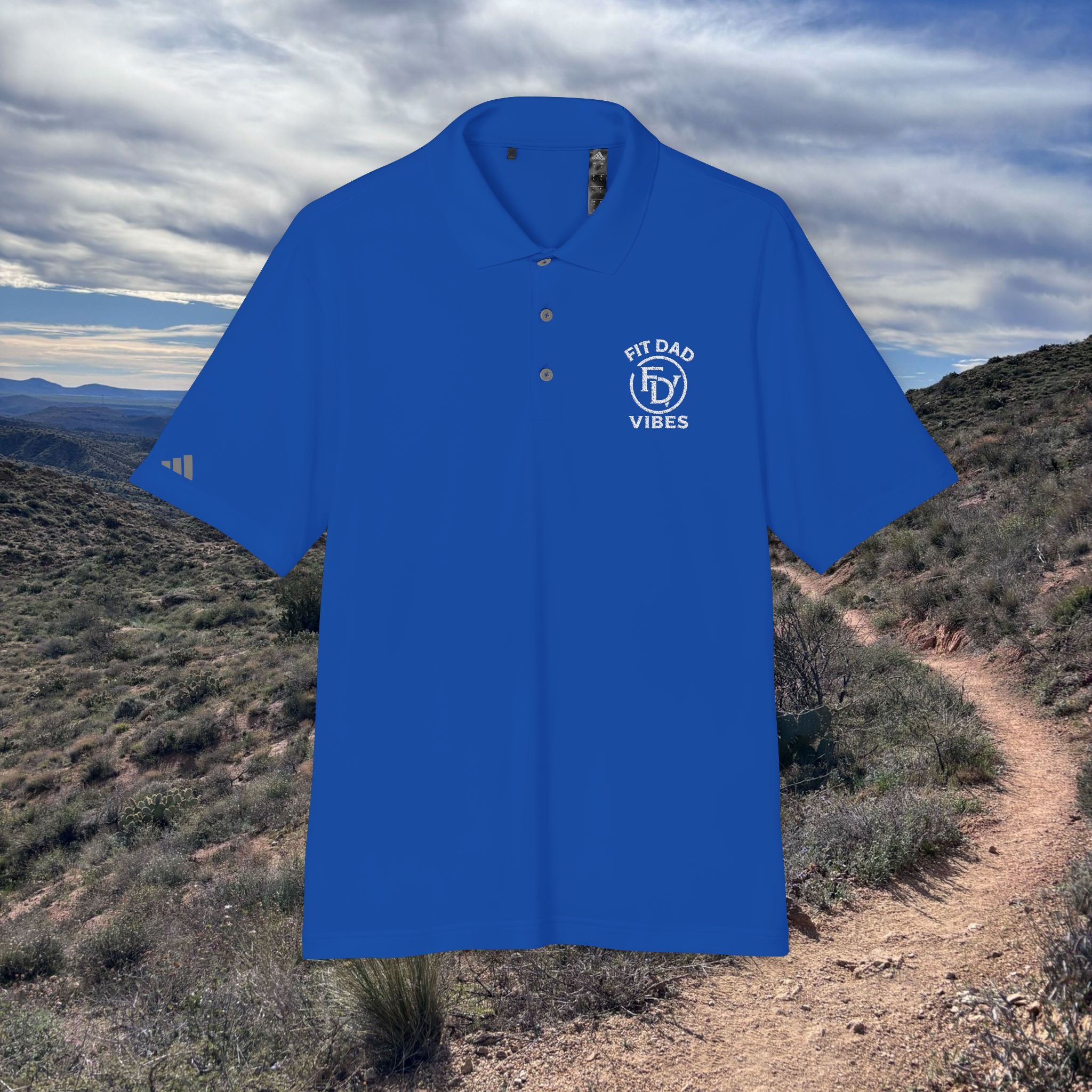 Fit Dad Vibes Adidas Performance Golf Polo