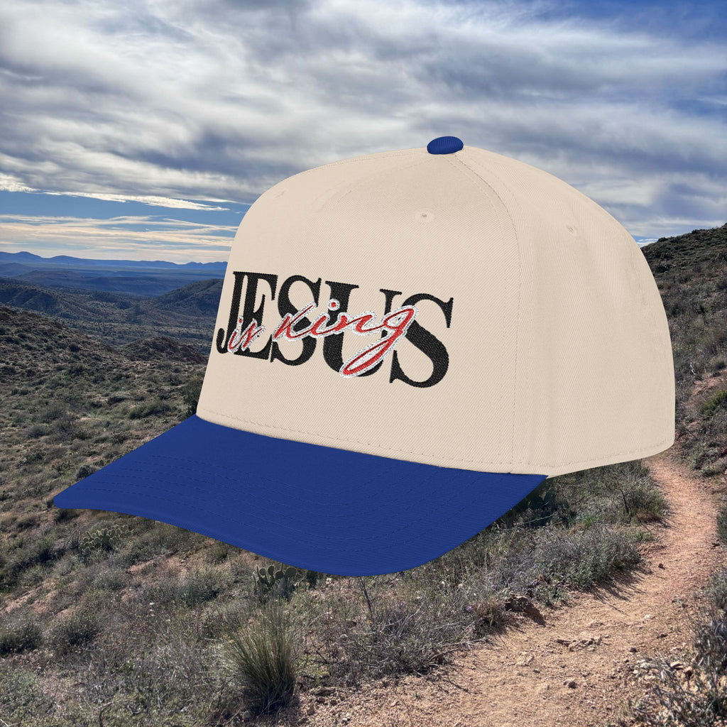 Jesus Is King Two-Tone Cap