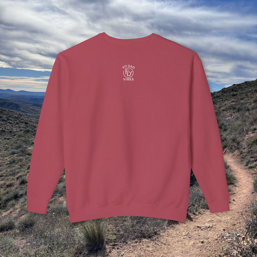 Lift Heavy, Run Far, Pray Hard Lightweight Crewneck Sweatshirt