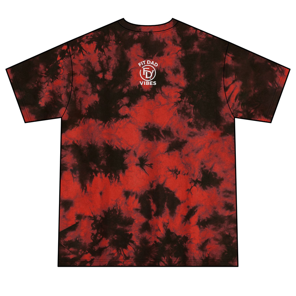 Lift Heavy, Run Far, Pray Hard Tie-Dye Tee