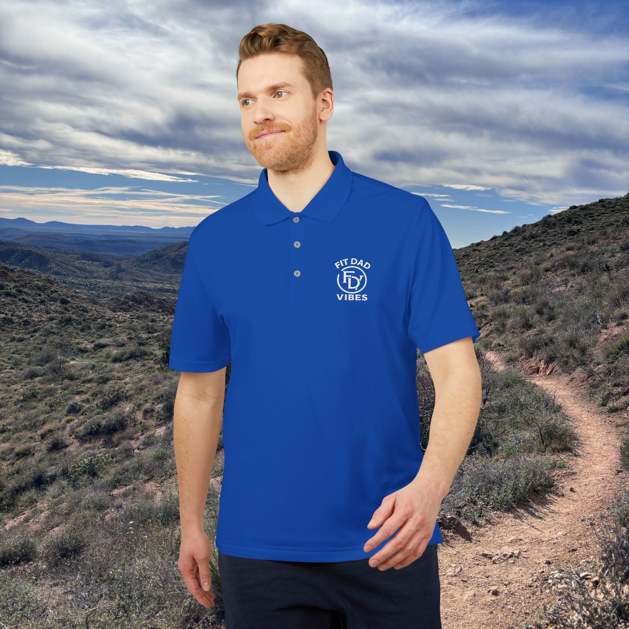 Fit Dad Vibes Adidas Performance Golf Polo