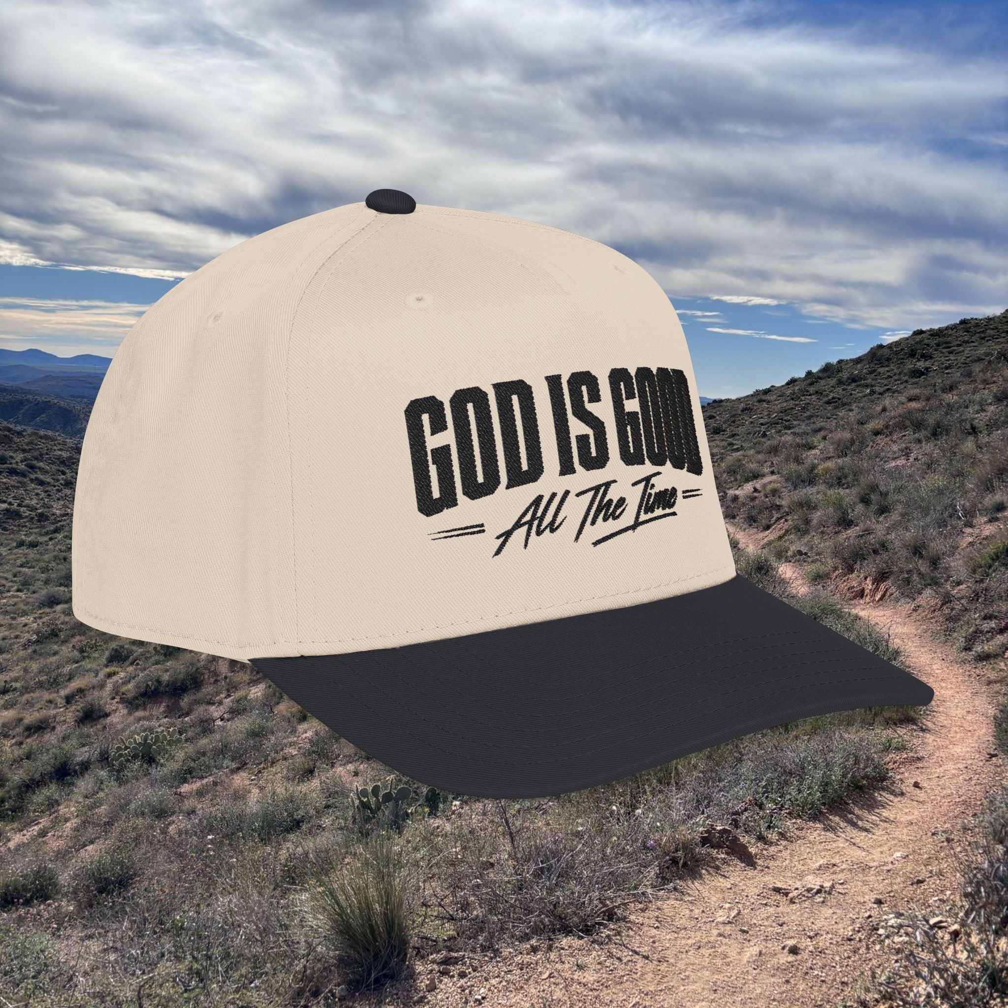 God Is Good All The Time Two-Tone Cap