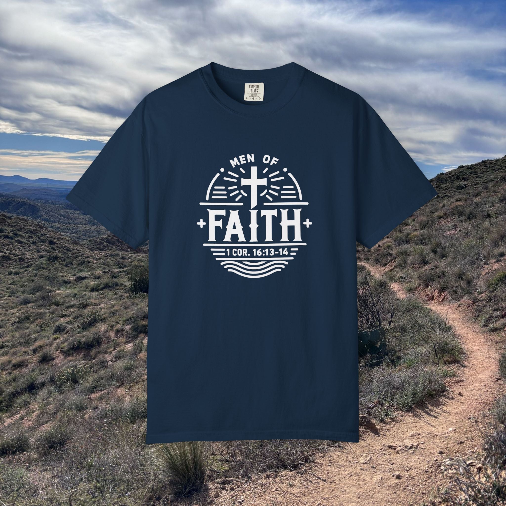 Men Of Faith Cotton T-Shirt