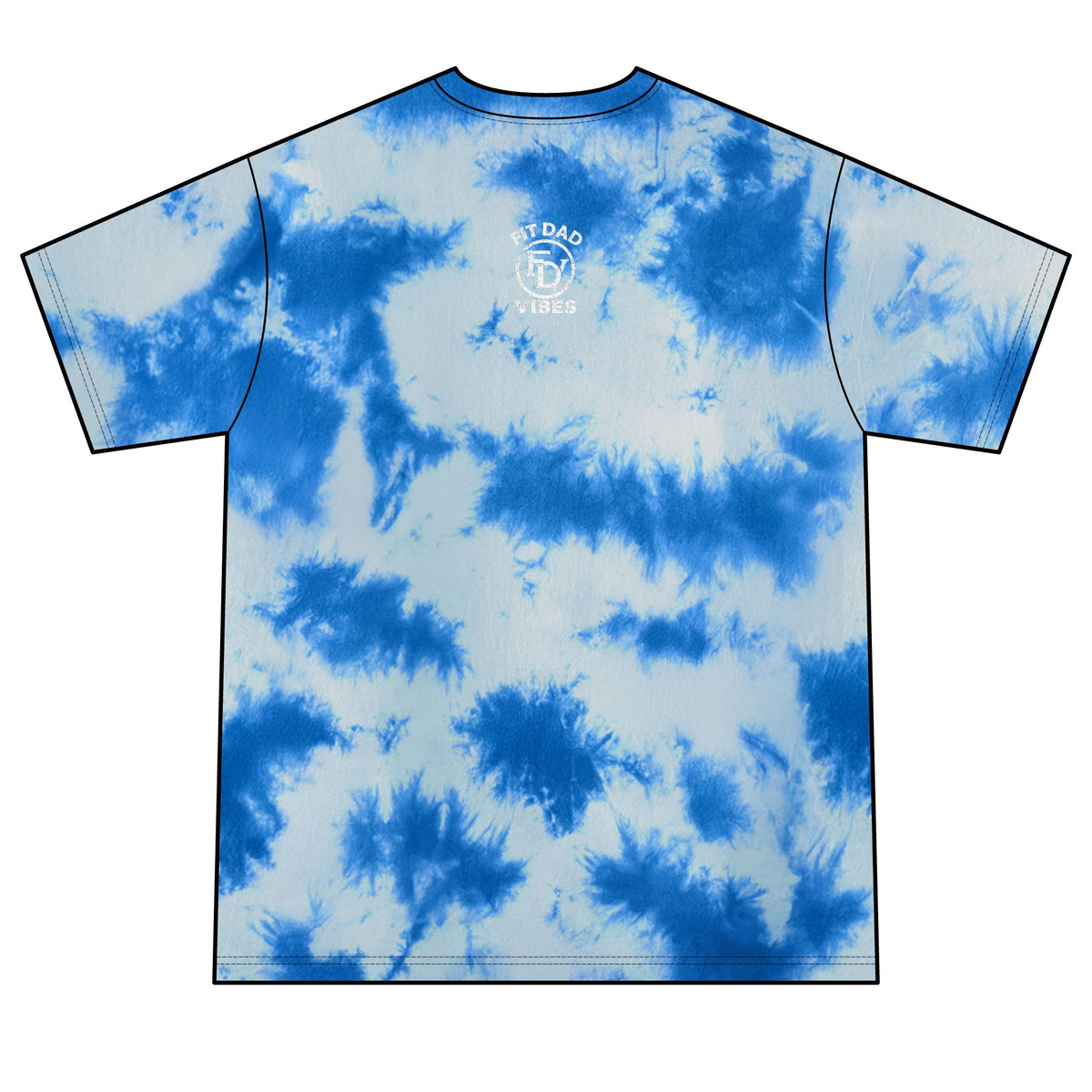 Lift Heavy, Run Far, Pray Hard Tie-Dye Tee