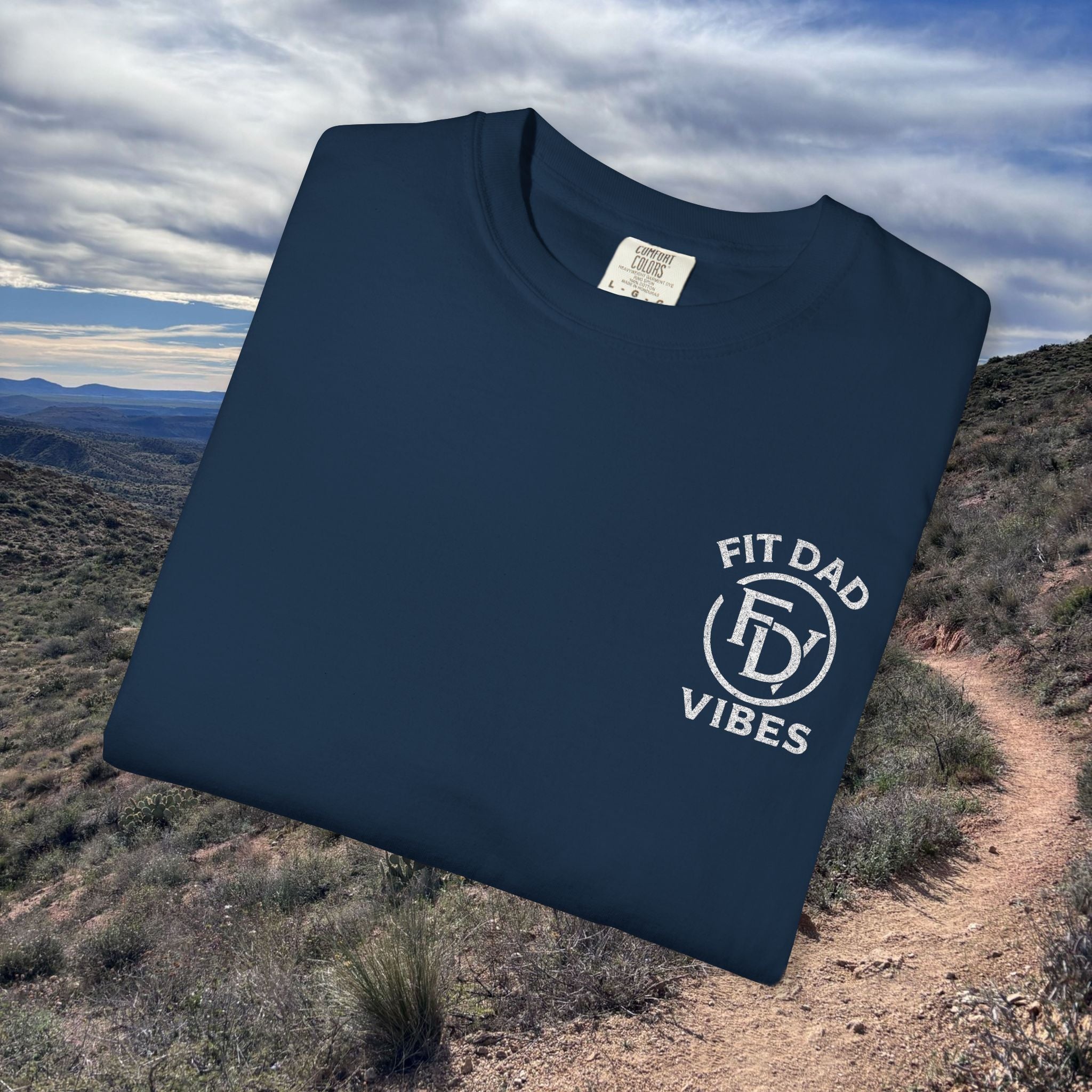 Fit Dad Vibes Logo T-Shirt