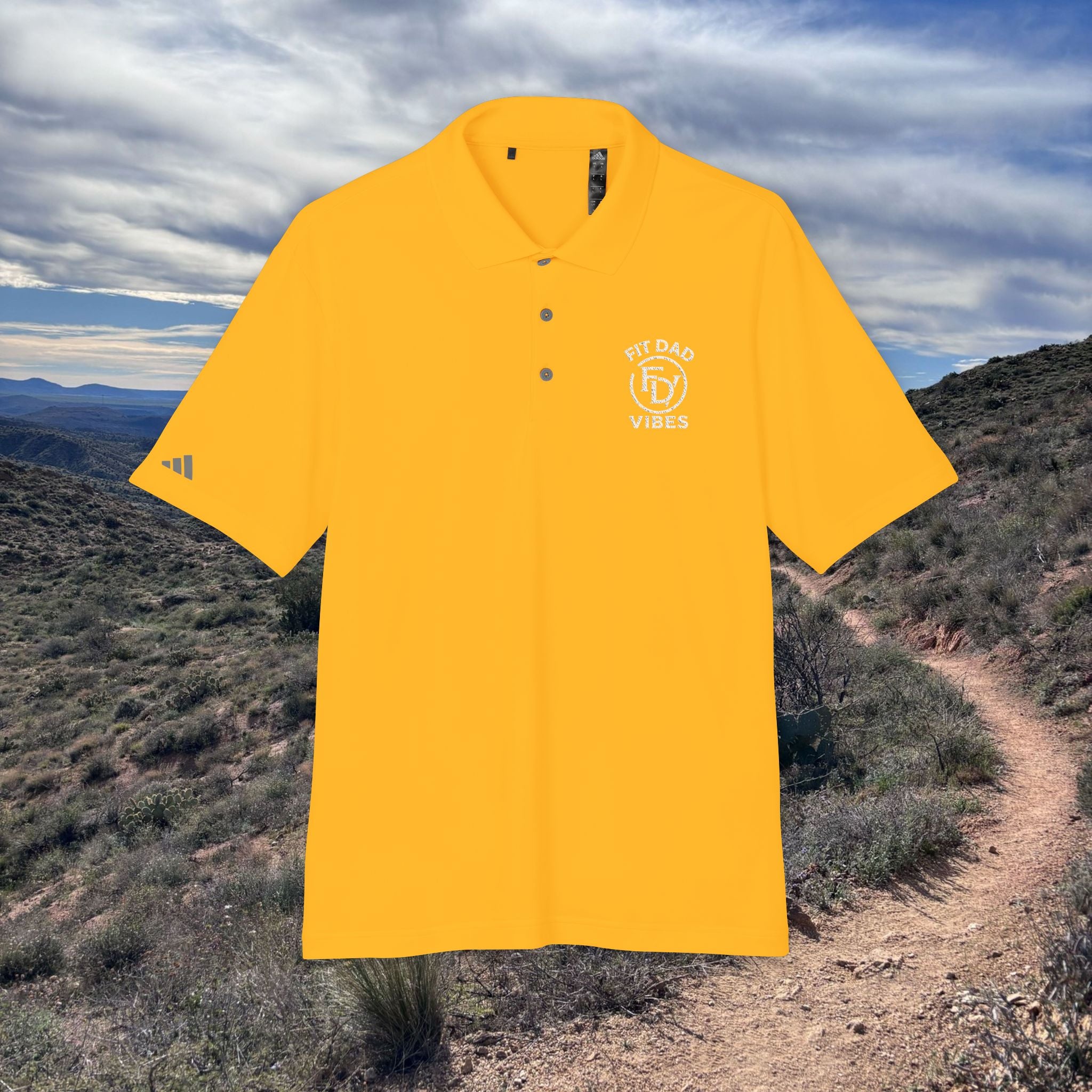 Fit Dad Vibes Adidas Performance Golf Polo