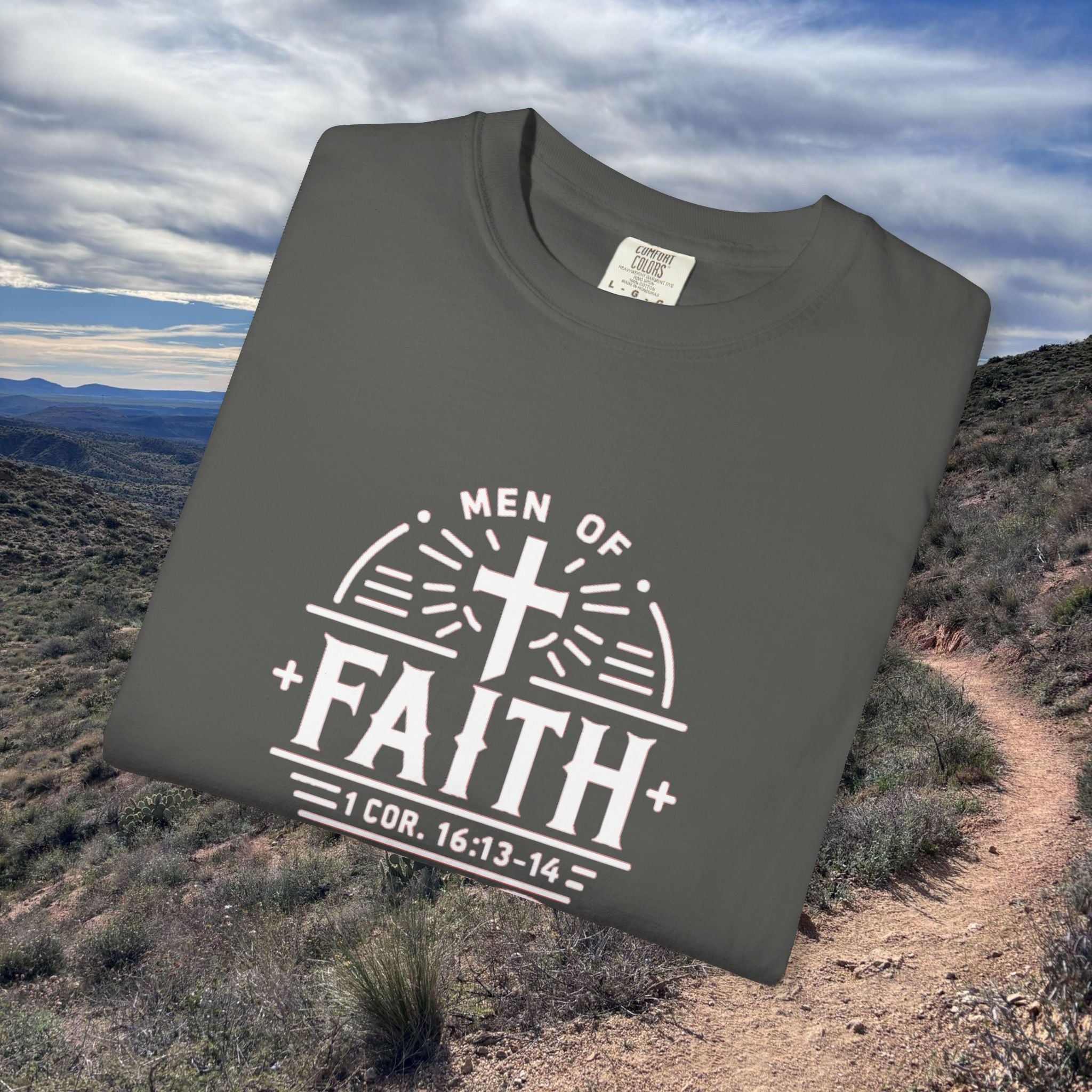 Men Of Faith Cotton T-Shirt