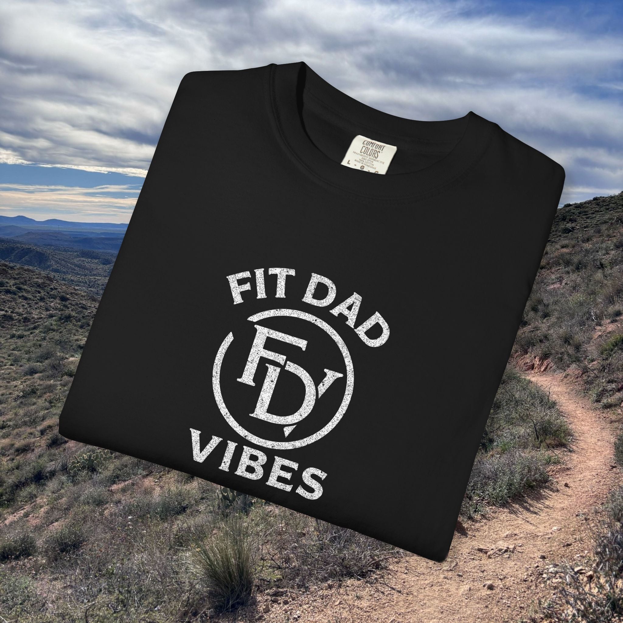 Fit Dad Vibes Logo T-Shirt
