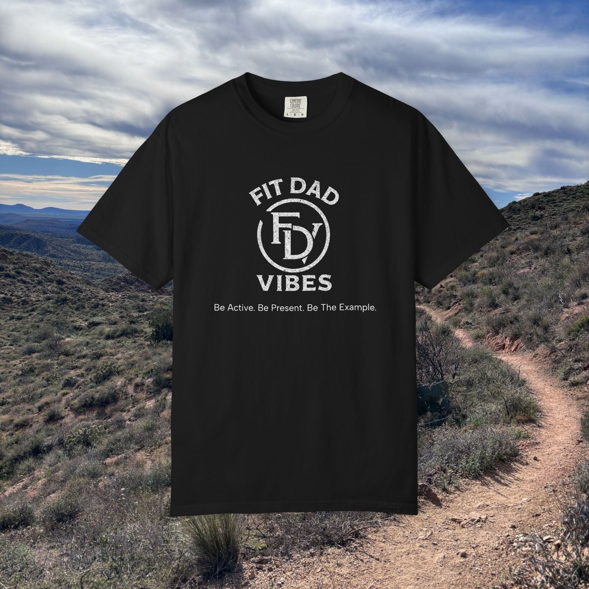 Fit Dad Vibes Logo T-Shirt