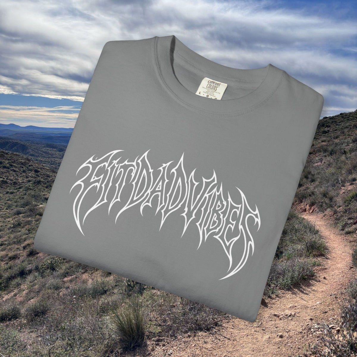 Fit Dad Vibes Metal Tee