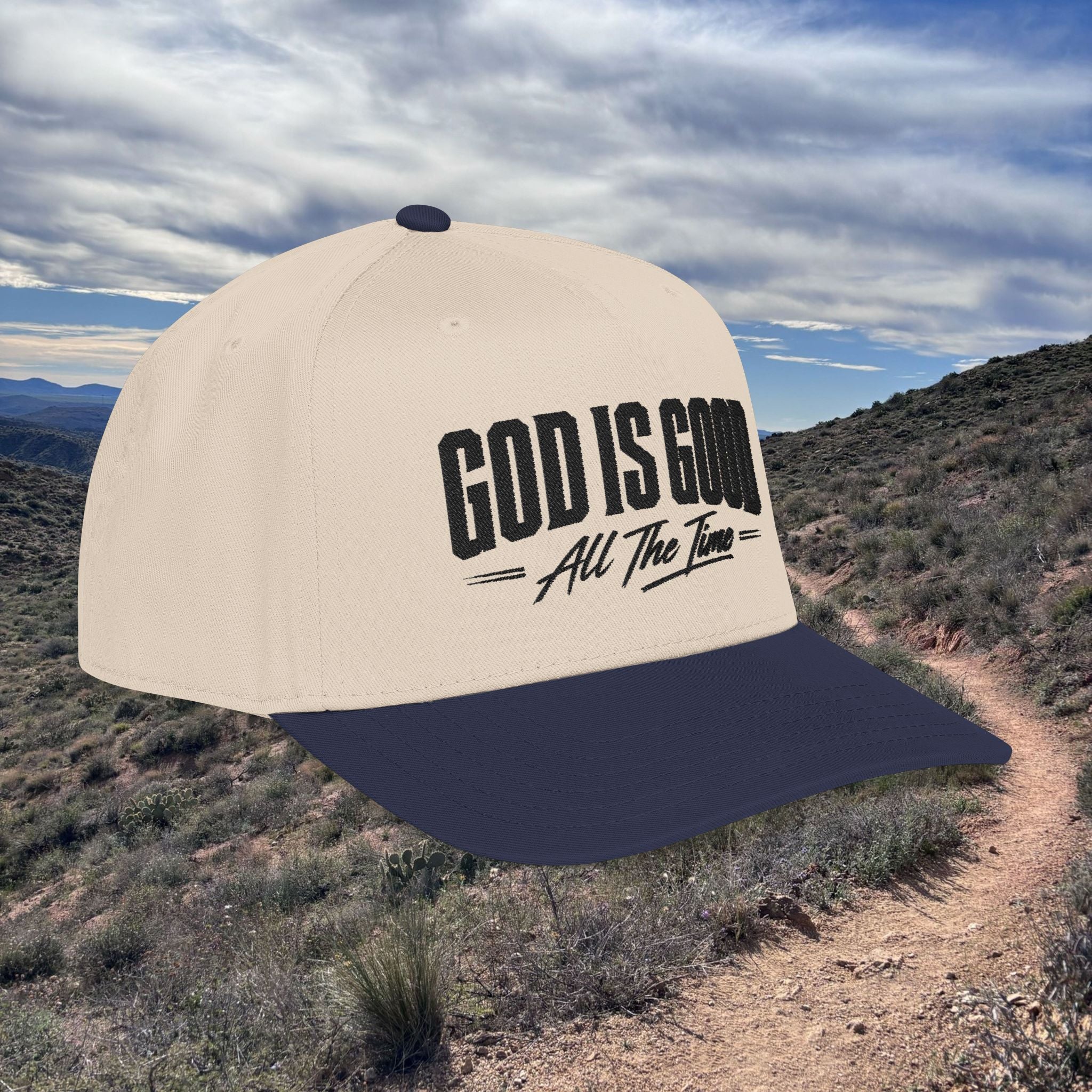 God Is Good All The Time Two-Tone Cap
