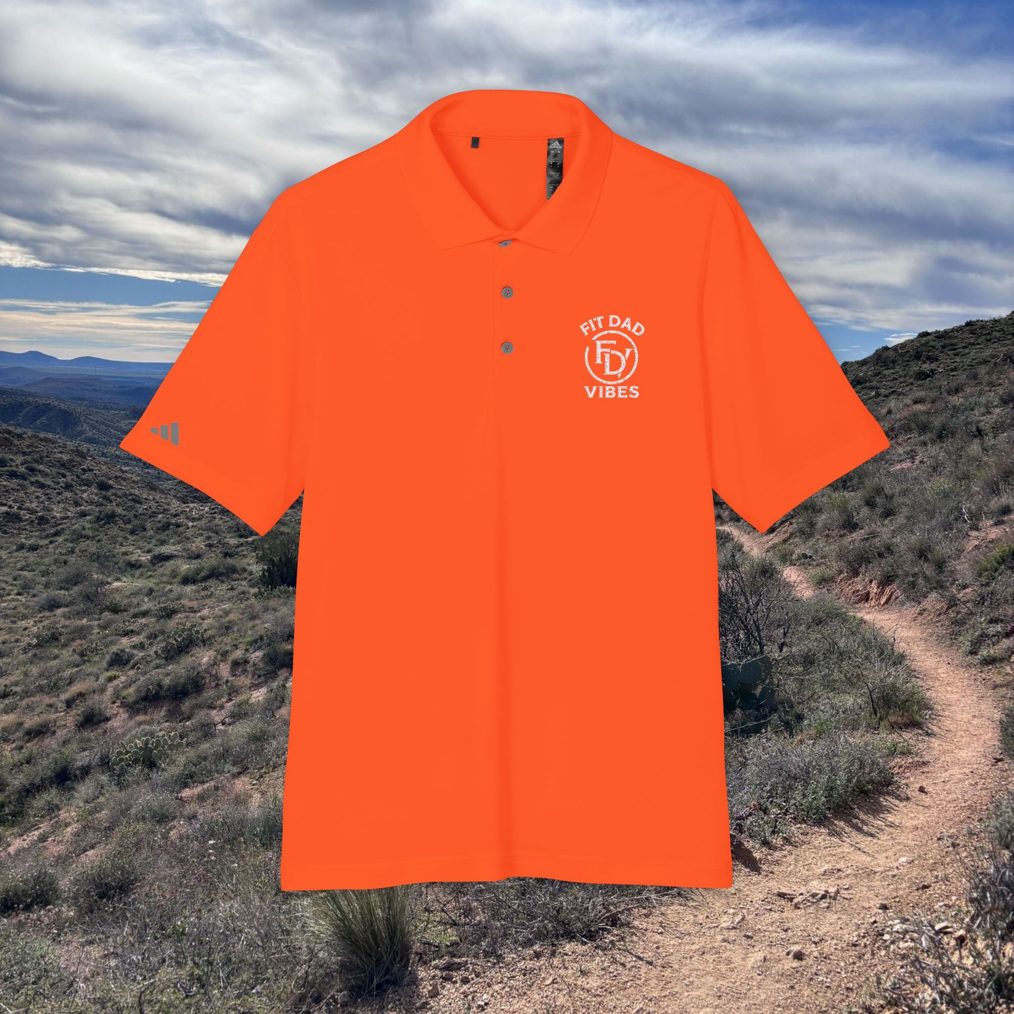 Fit Dad Vibes Adidas Performance Golf Polo