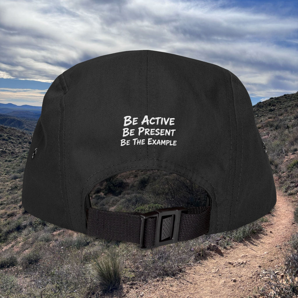 Fit Dad Vibes Embroidered 5-Panel Cap