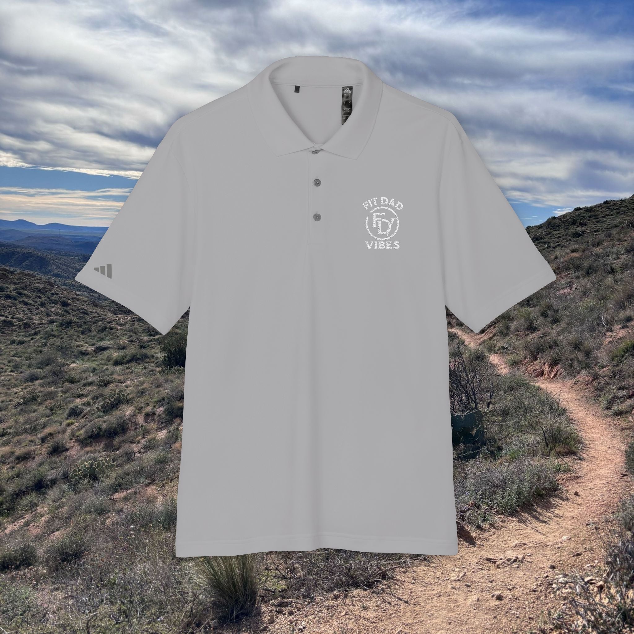 Fit Dad Vibes Adidas Performance Golf Polo