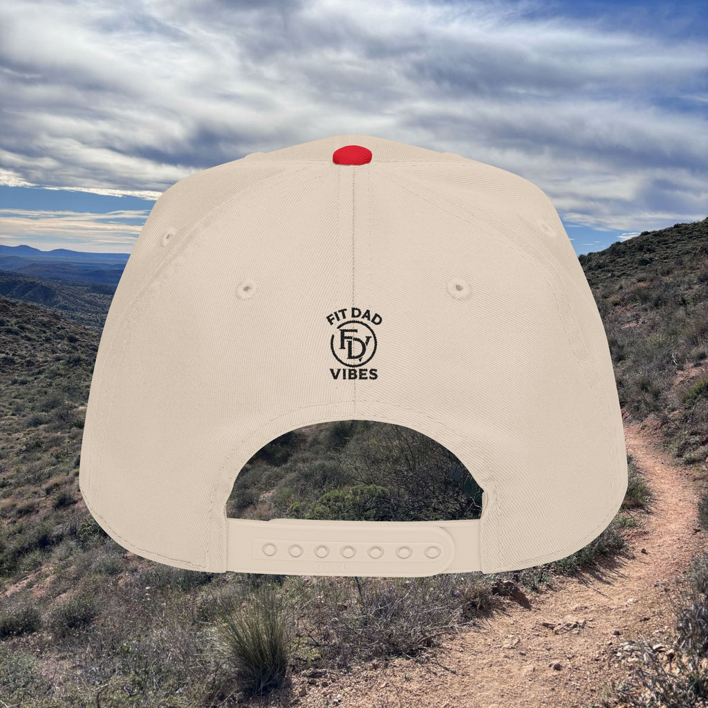 Lift Heavy, Run Far, Pray Hard Two-Tone Cap
