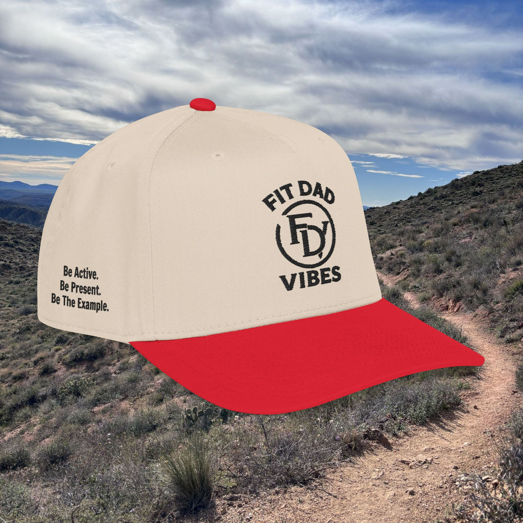 Fit Dad Vibes Two-Tone Cap