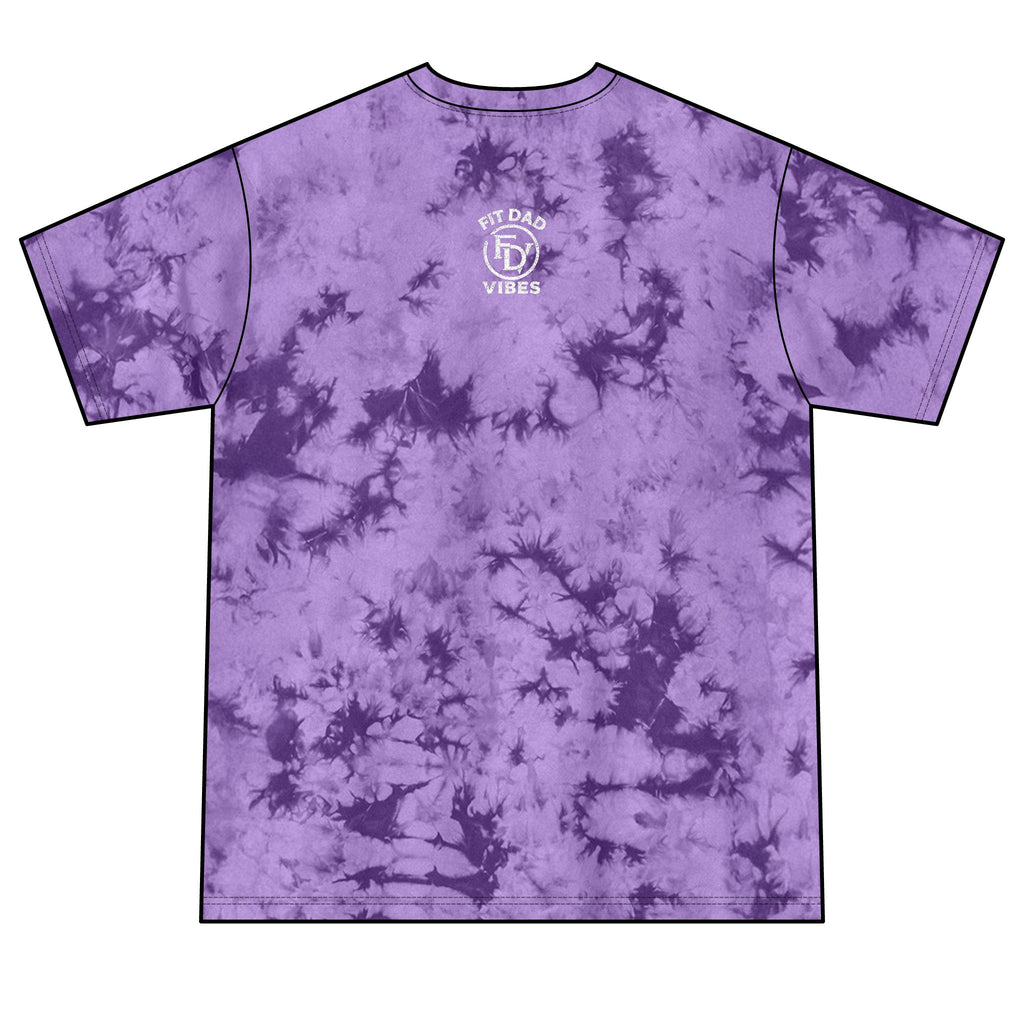Lift Heavy, Run Far, Pray Hard Tie-Dye Tee