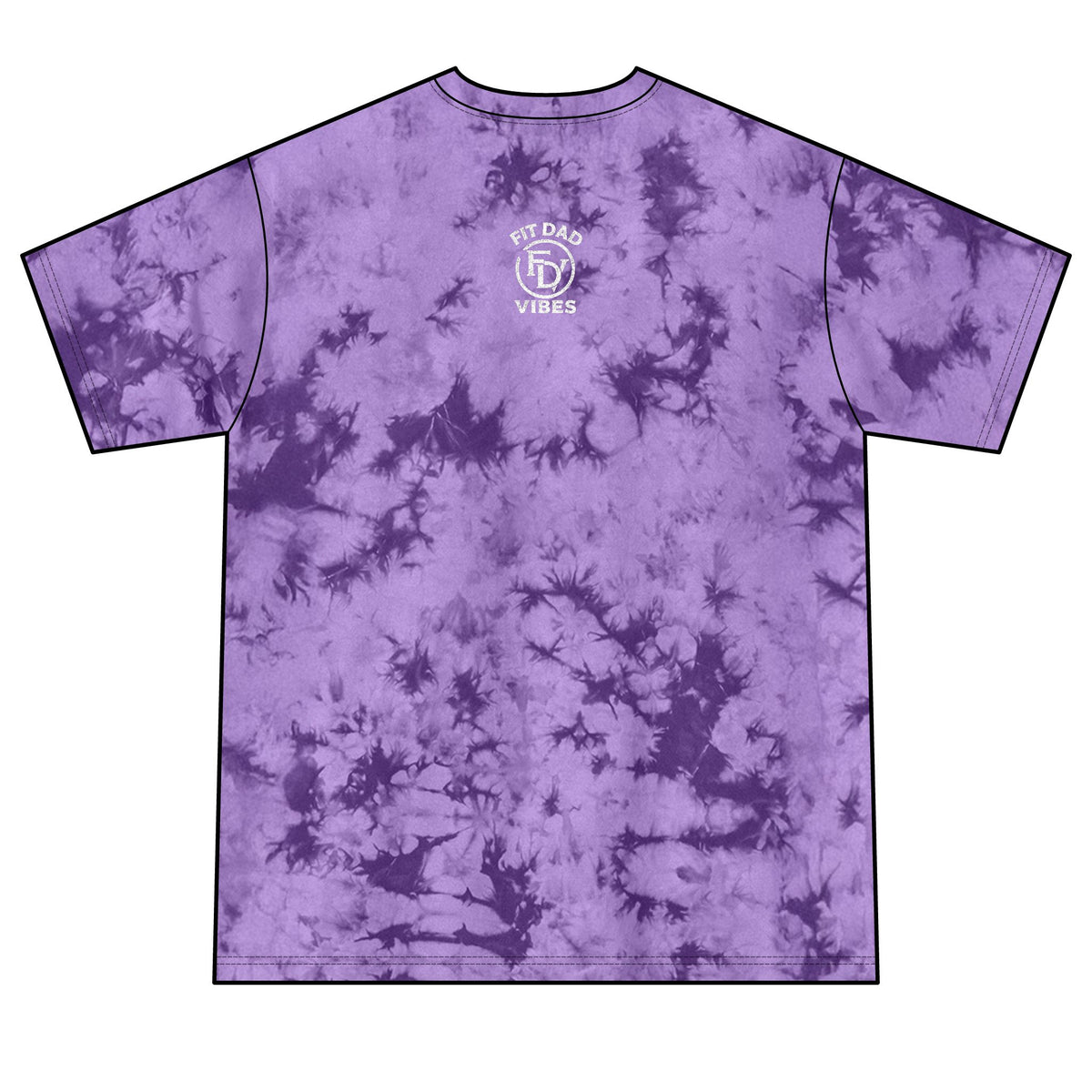 Lift Heavy, Run Far, Pray Hard Tie-Dye Tee