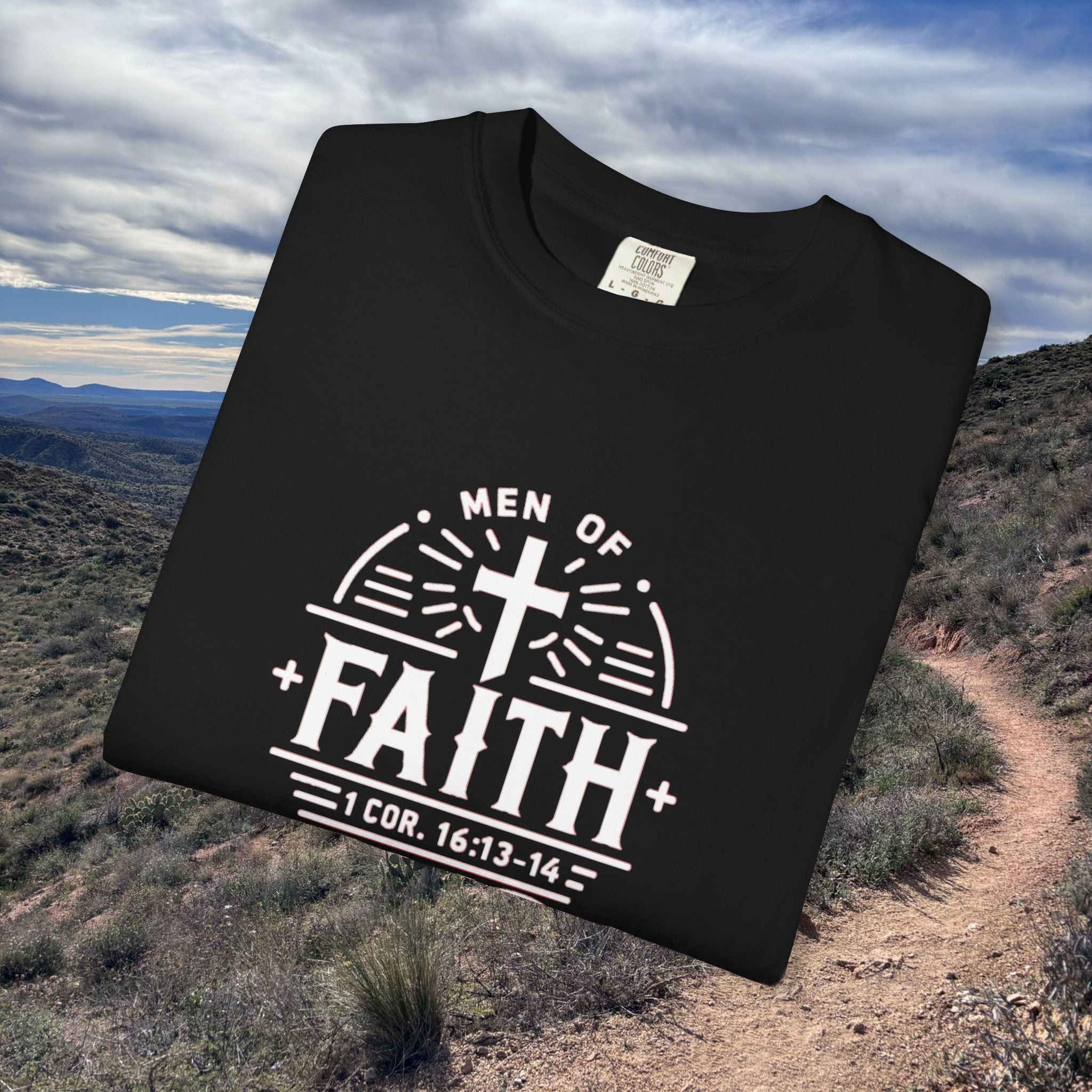Men Of Faith Cotton T-Shirt