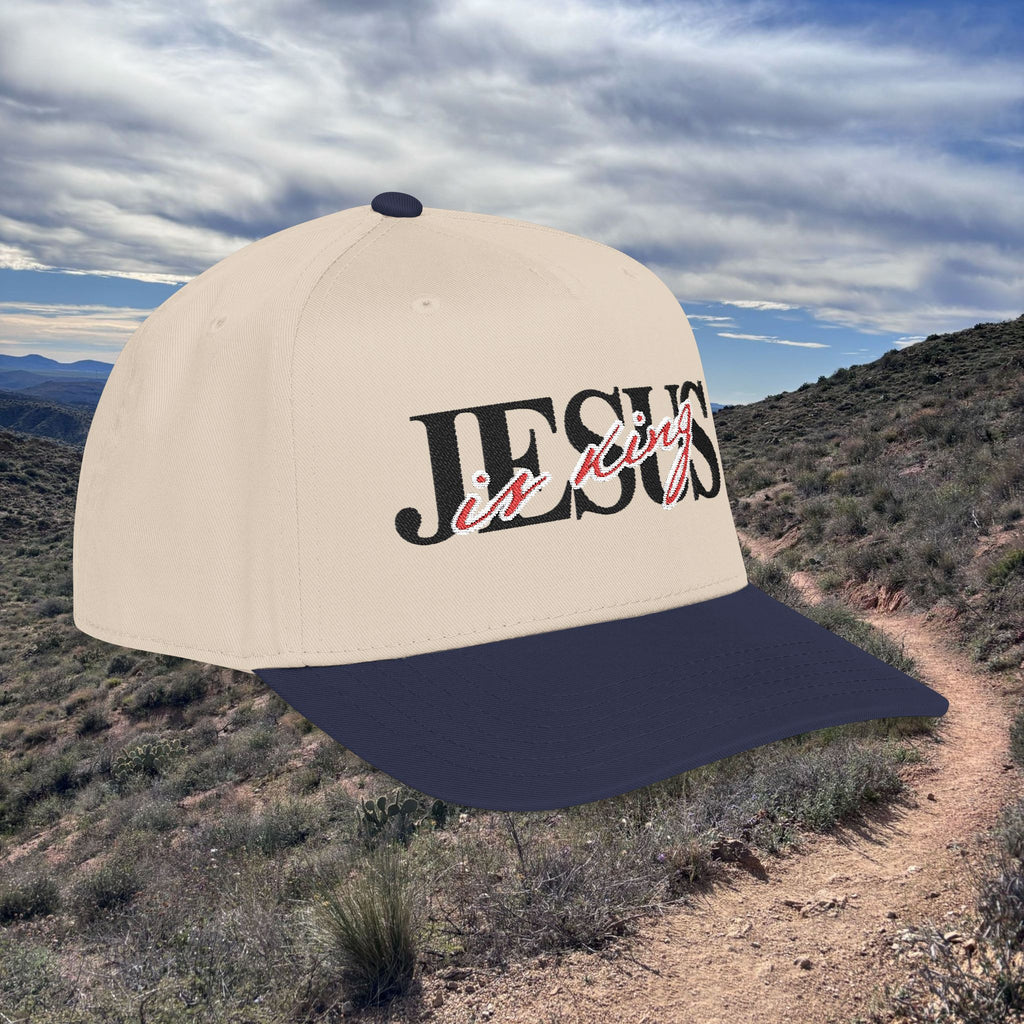 Jesus Is King Two-Tone Cap