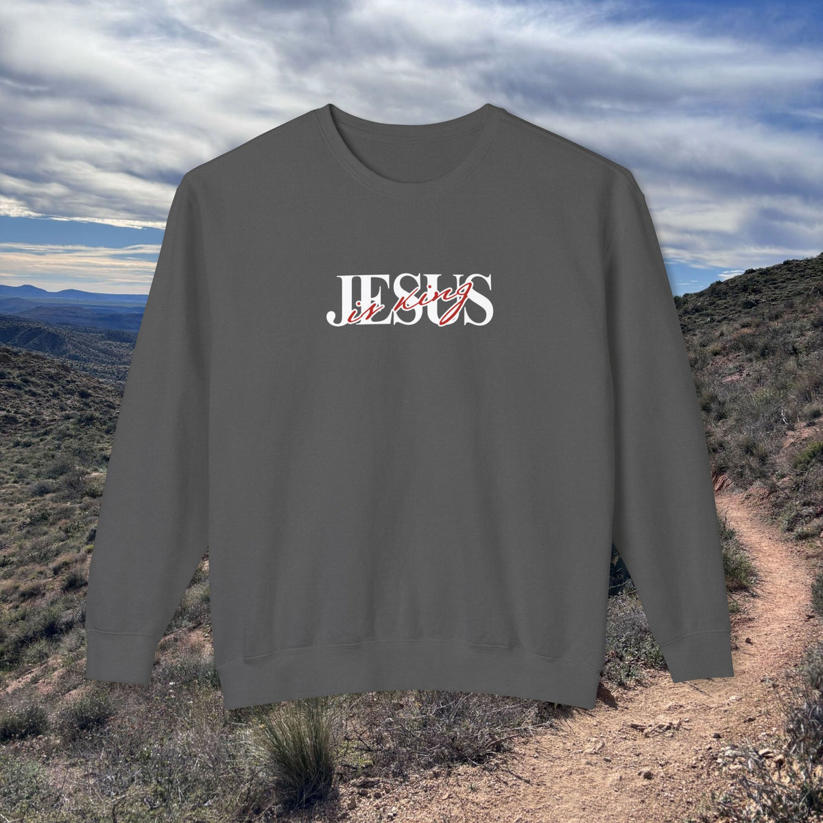 Copy of Jesus Is King Lightweight Crewneck Sweatshirt