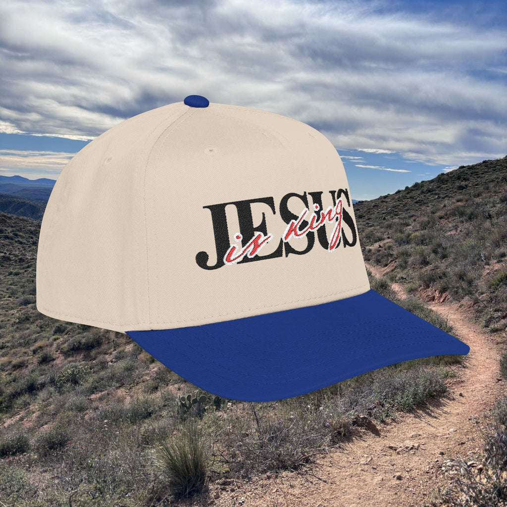 Jesus Is King Two-Tone Cap