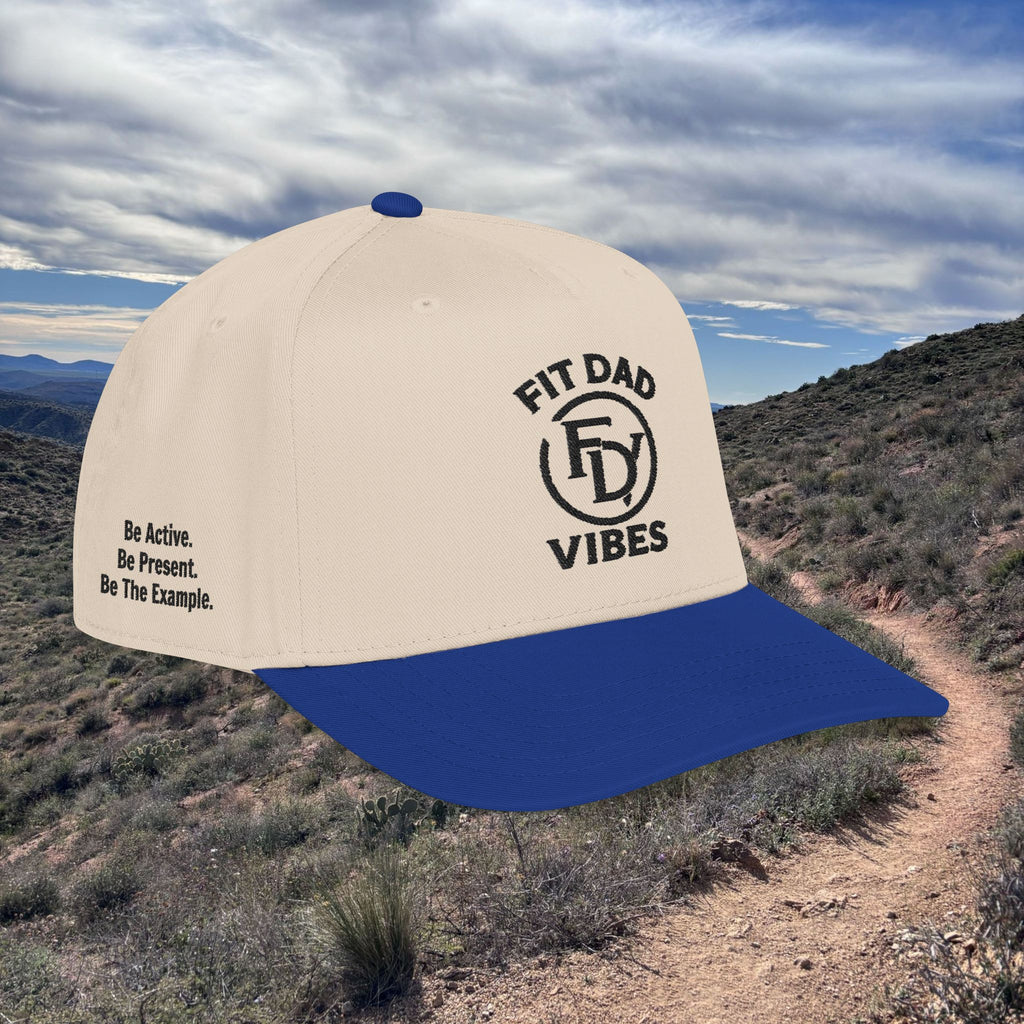 Fit Dad Vibes Two-Tone Cap