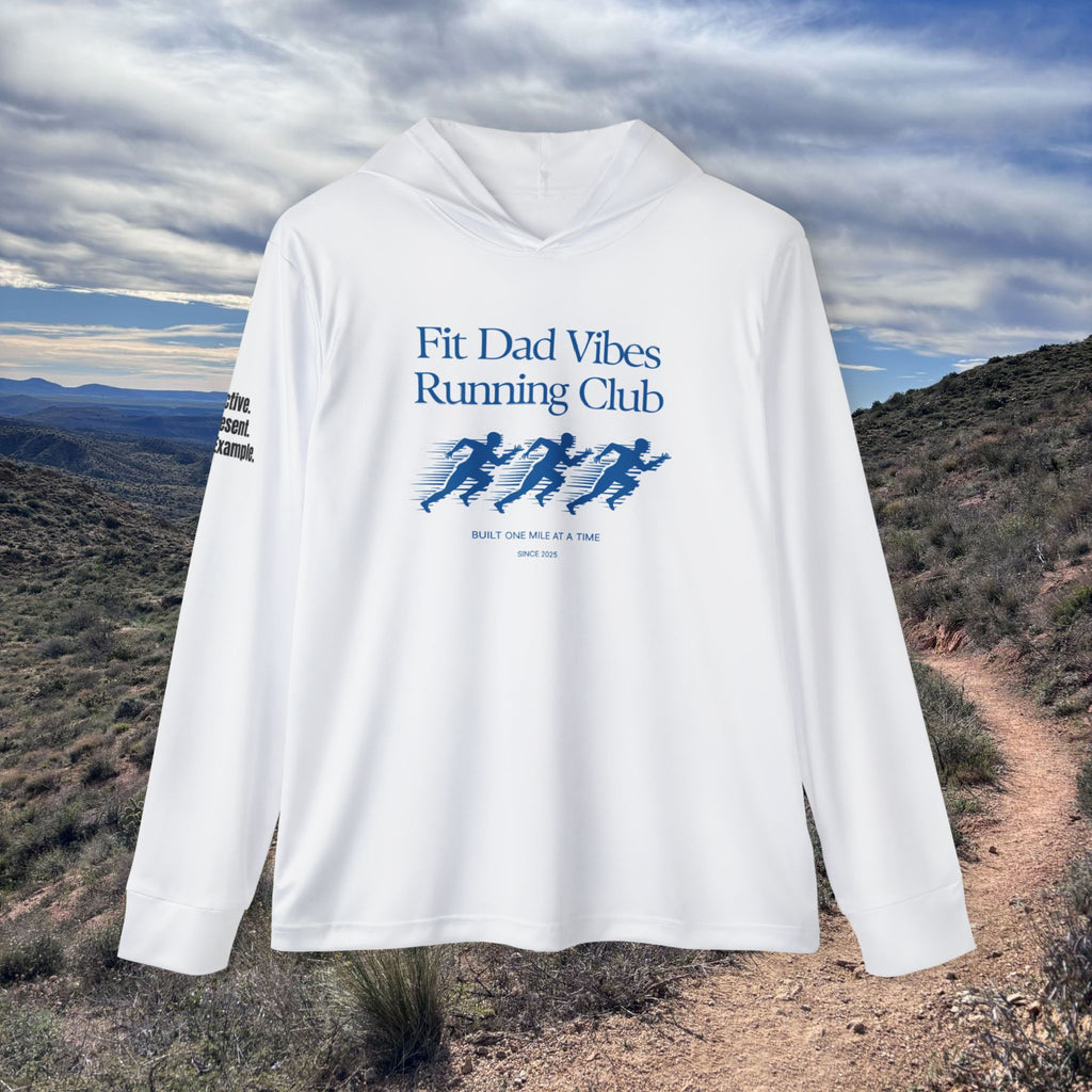 Fit Dad Vibes Running Club UPF 50 Hoodie