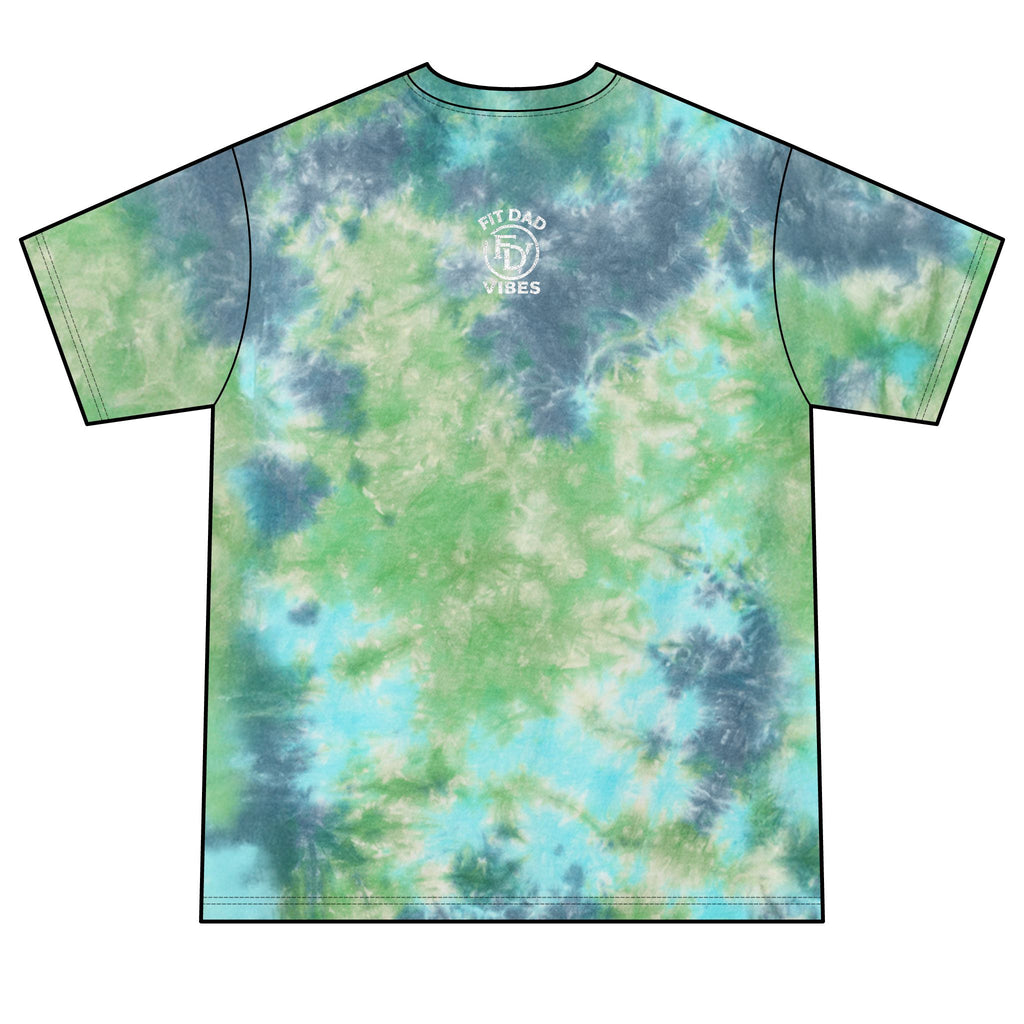 Lift Heavy, Run Far, Pray Hard Tie-Dye Tee
