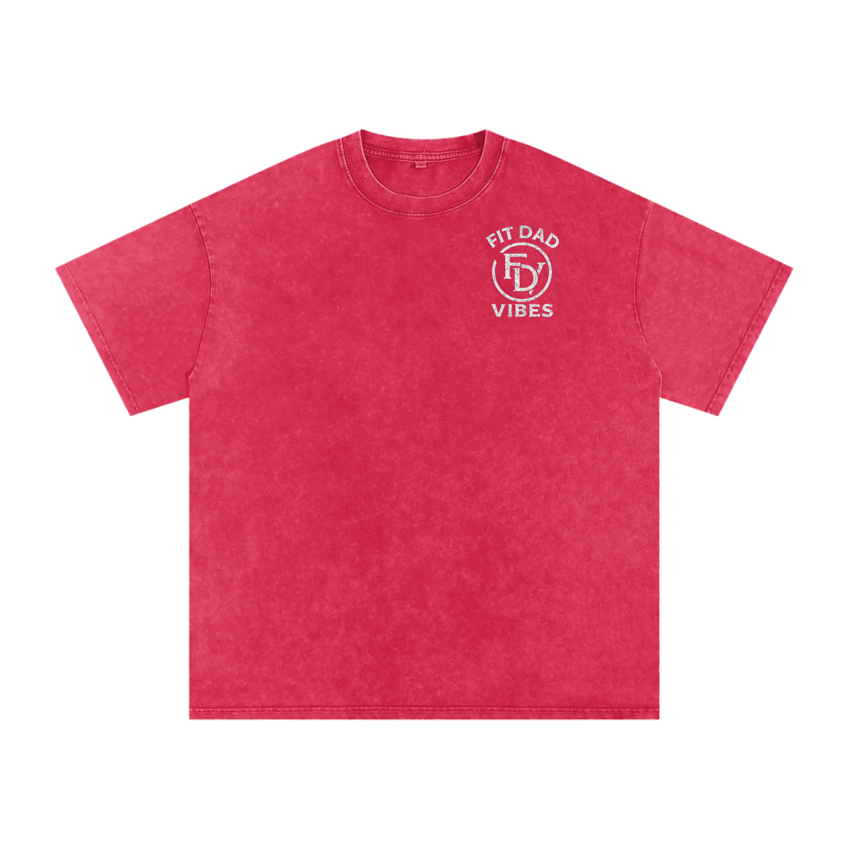 Lift Heavy, Run Far, Pray Hard Oversized Snow Washed T-Shirt
