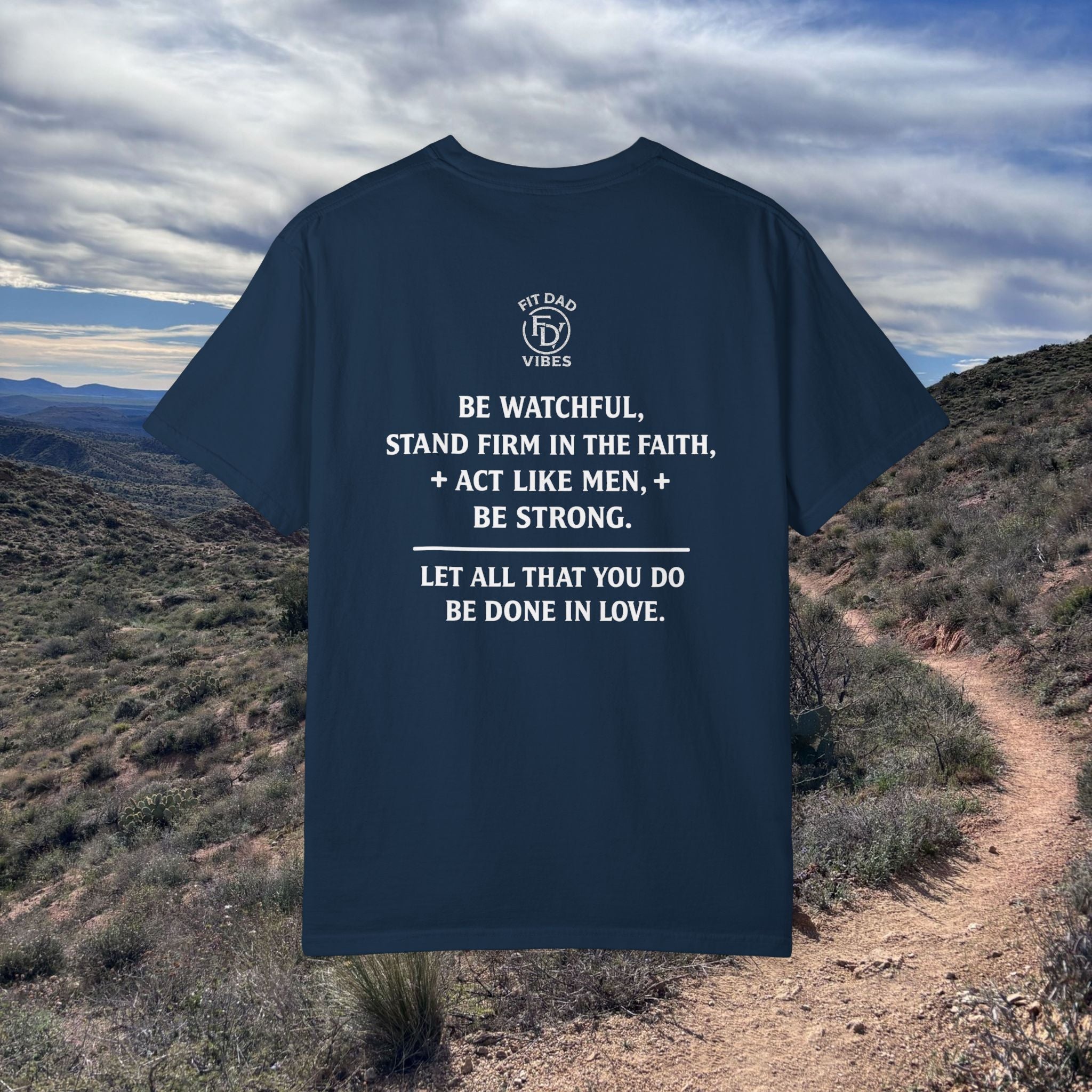 Men Of Faith Cotton T-Shirt