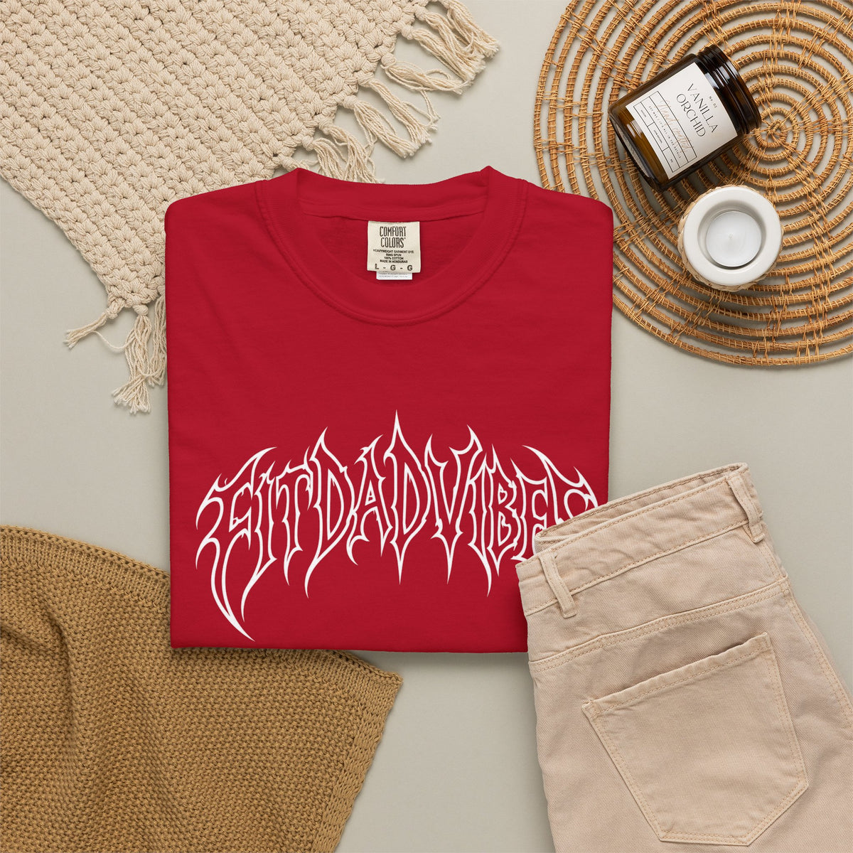 Fit Dad Vibes Metal Tee