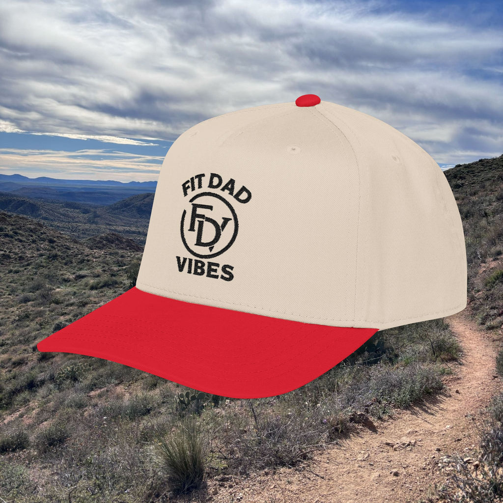 Fit Dad Vibes Two-Tone Cap