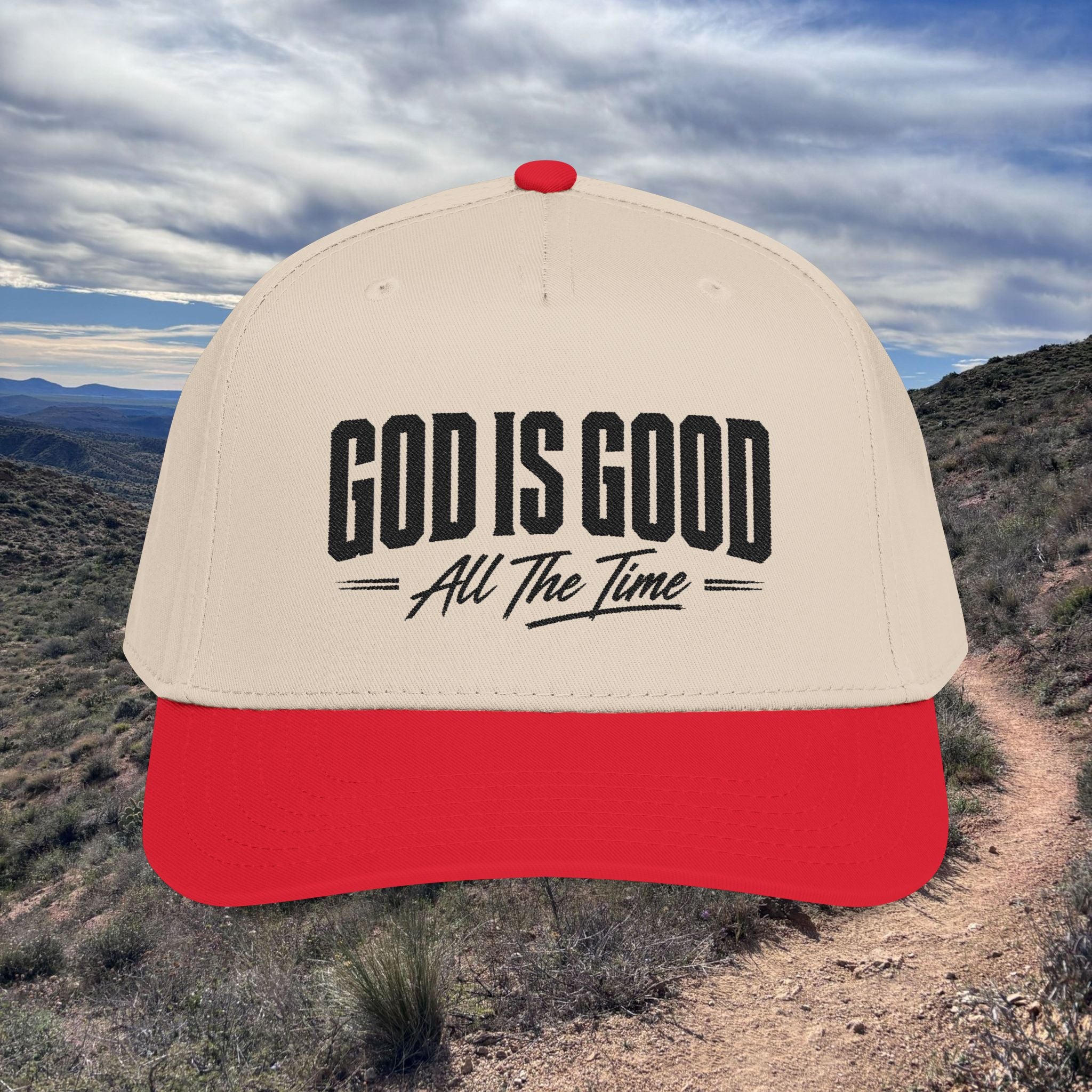 God Is Good All The Time Two-Tone Cap