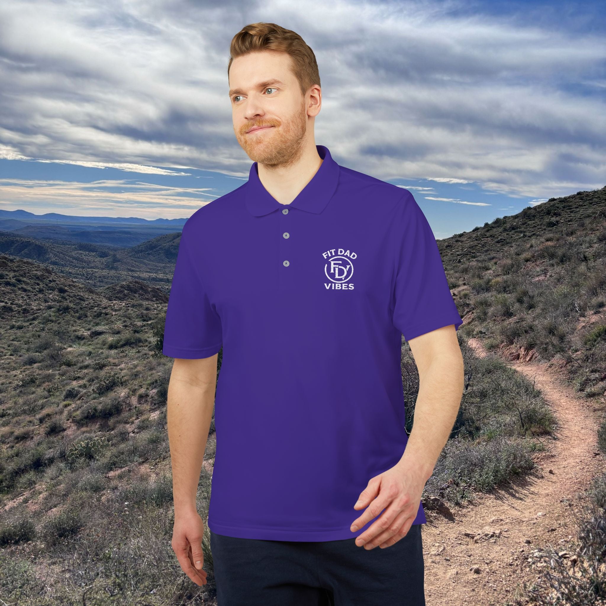 Fit Dad Vibes Adidas Performance Golf Polo