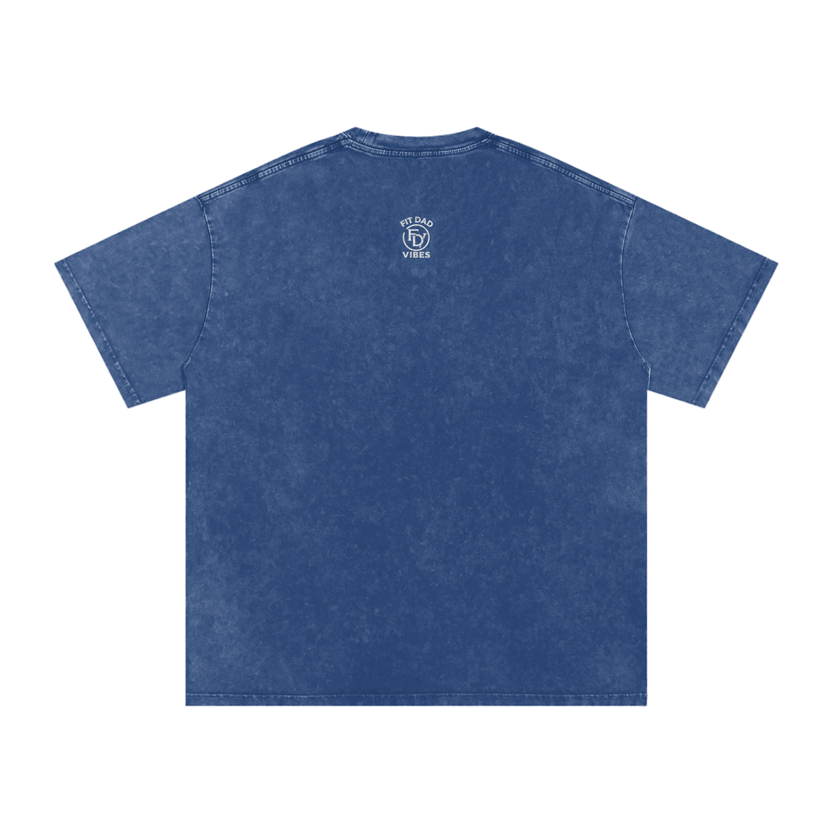 Fit Dad Vibes Lifting Club Oversized Snow Washed T-Shirt